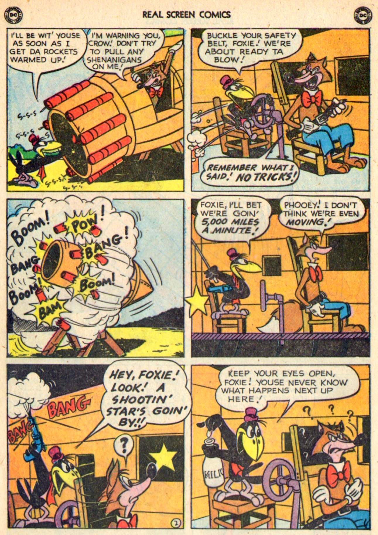 Read online Real Screen Comics comic -  Issue #38 - 46