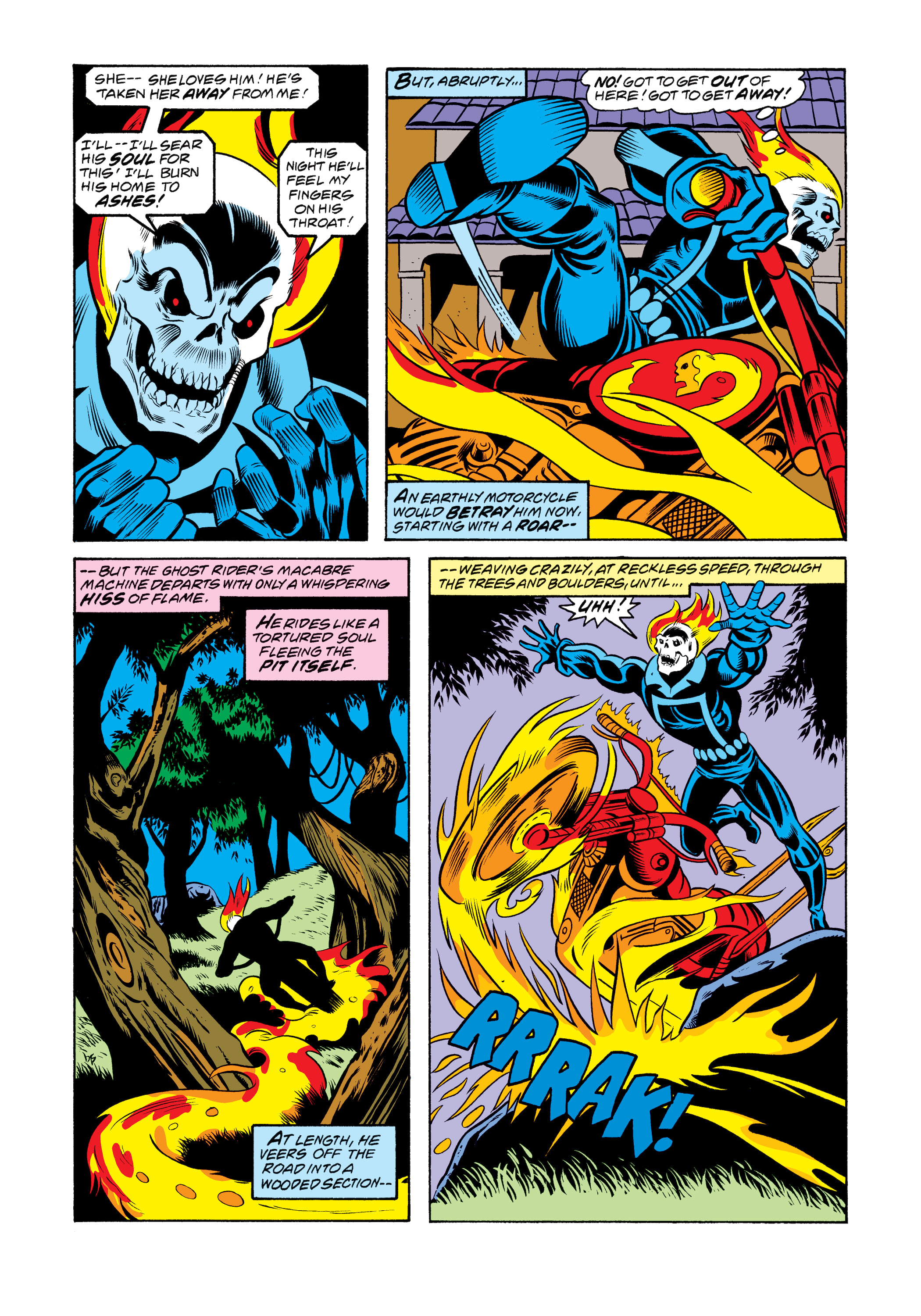 Read online Marvel Masterworks: Ghost Rider comic -  Issue # TPB 3 (Part 2) - 2