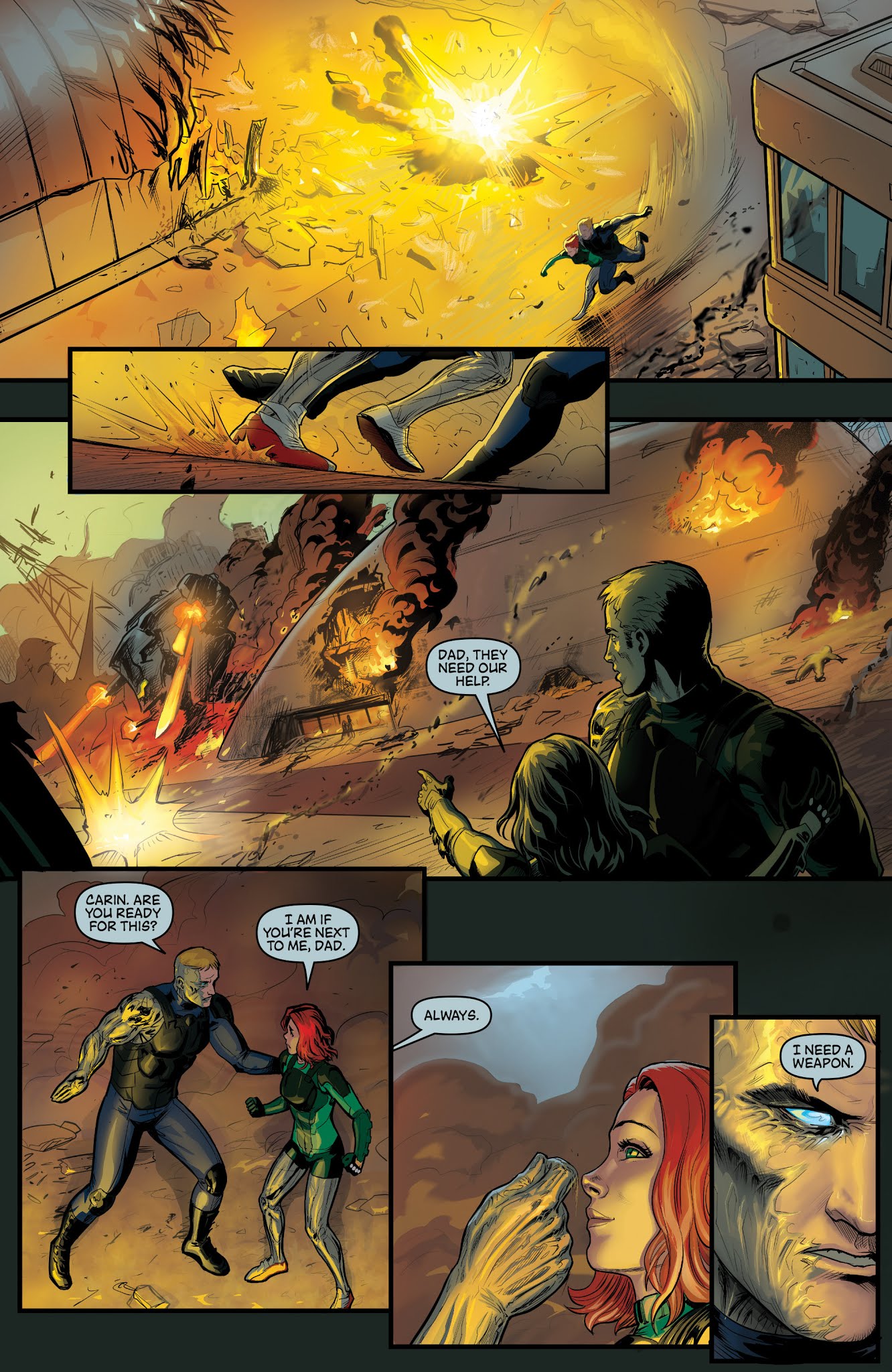 Read online Cyber Force comic -  Issue #4 - 13