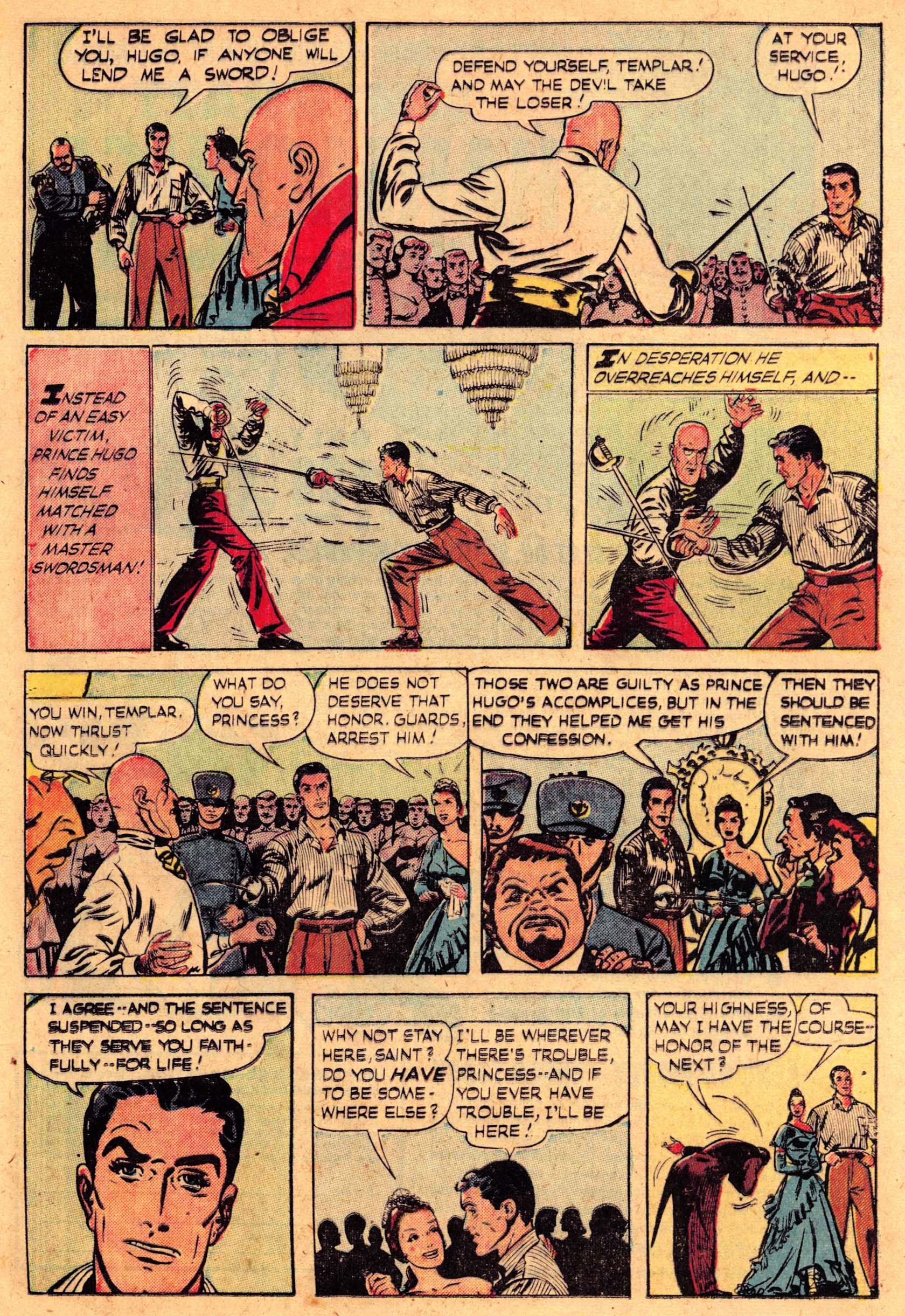 Read online The Saint (1947) comic -  Issue #11 - 17