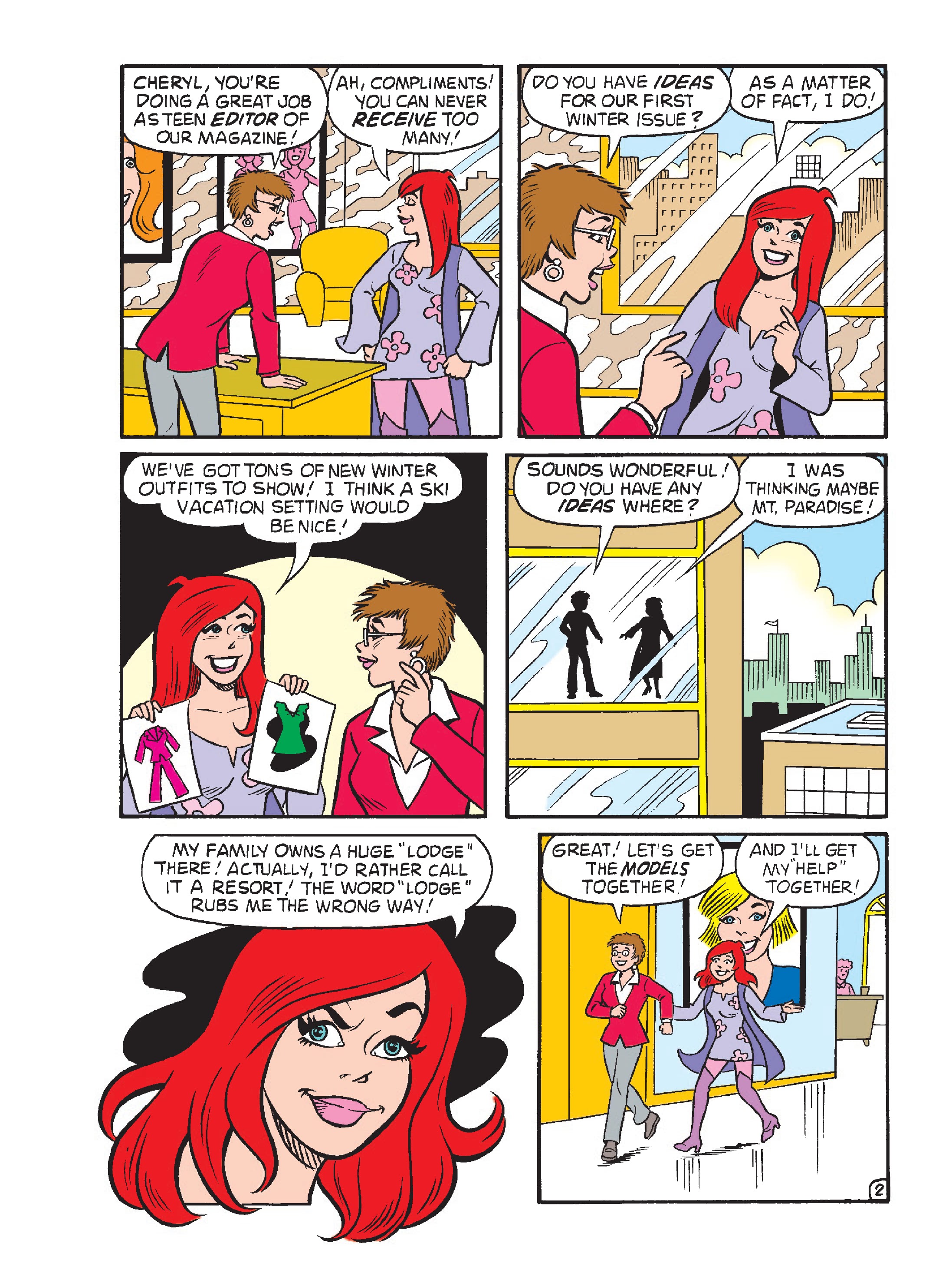 Read online World of Betty & Veronica Digest comic -  Issue #12 - 157