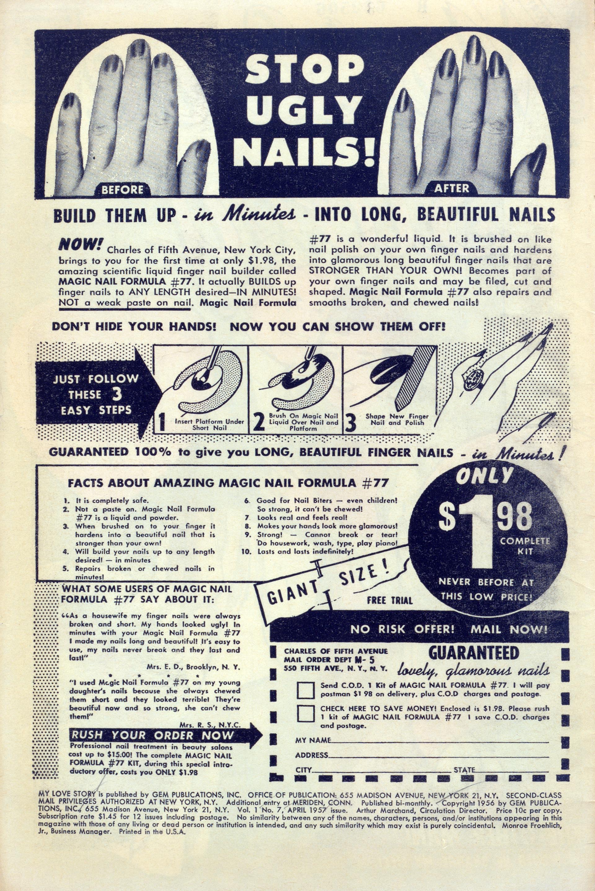 Read online My Love Story comic -  Issue #7 - 2