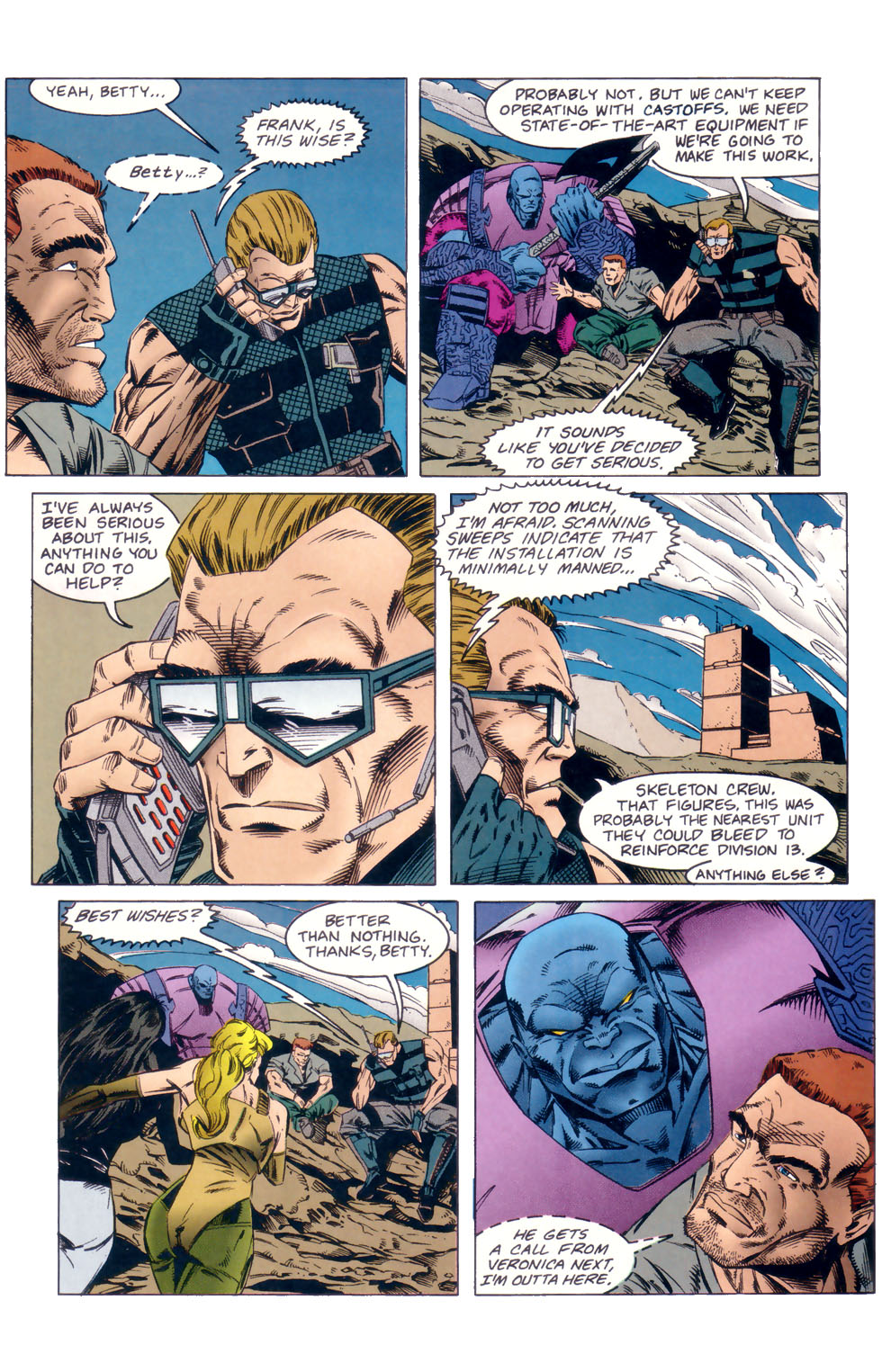 Read online Division 13 comic -  Issue #2 - 11
