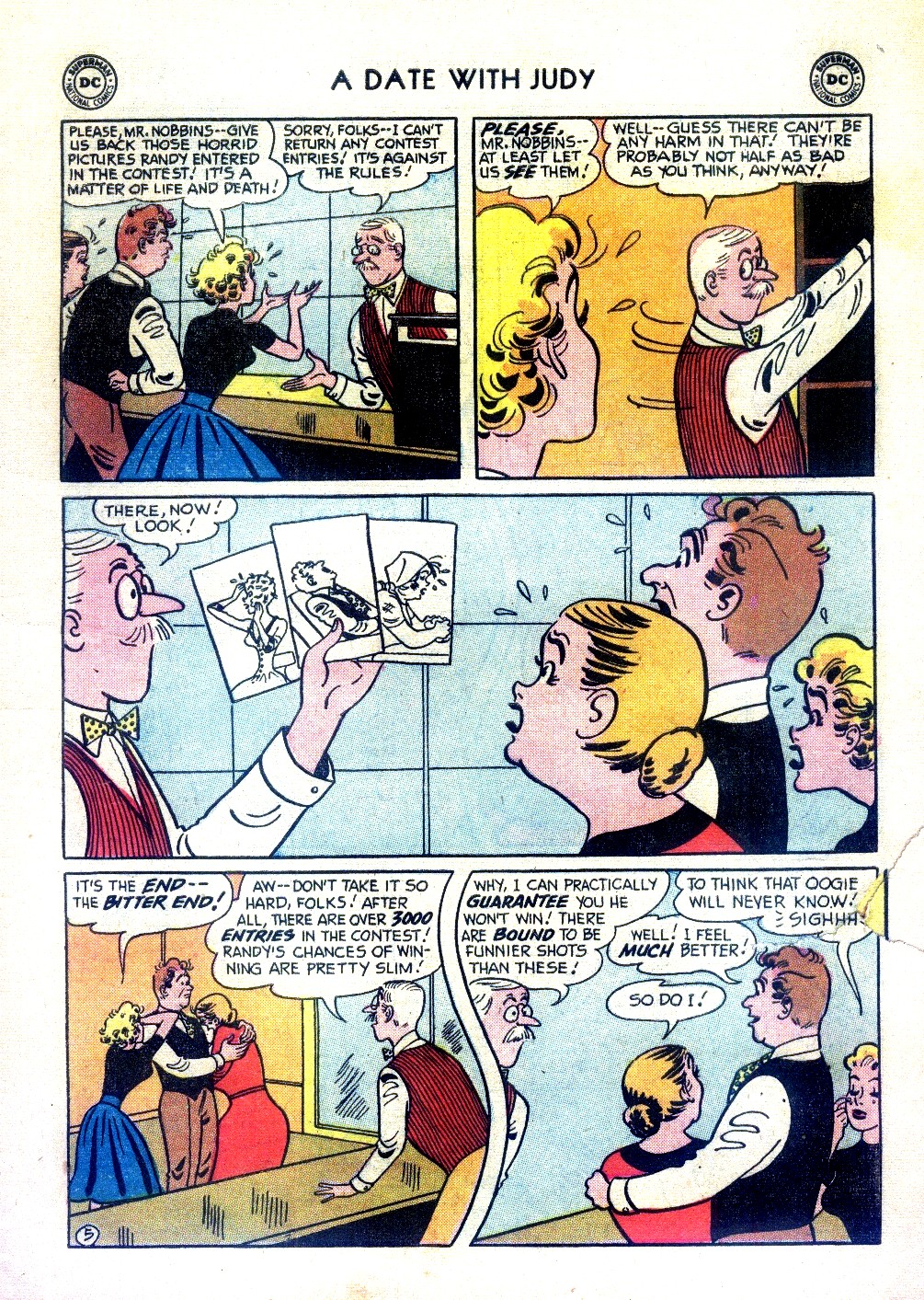 Read online A Date with Judy comic -  Issue #59 - 7