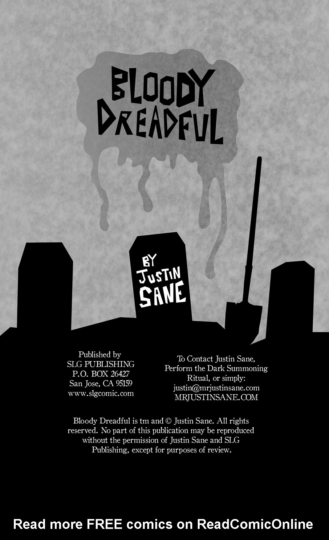Read online Bloody Dreadful comic -  Issue #5 - 2