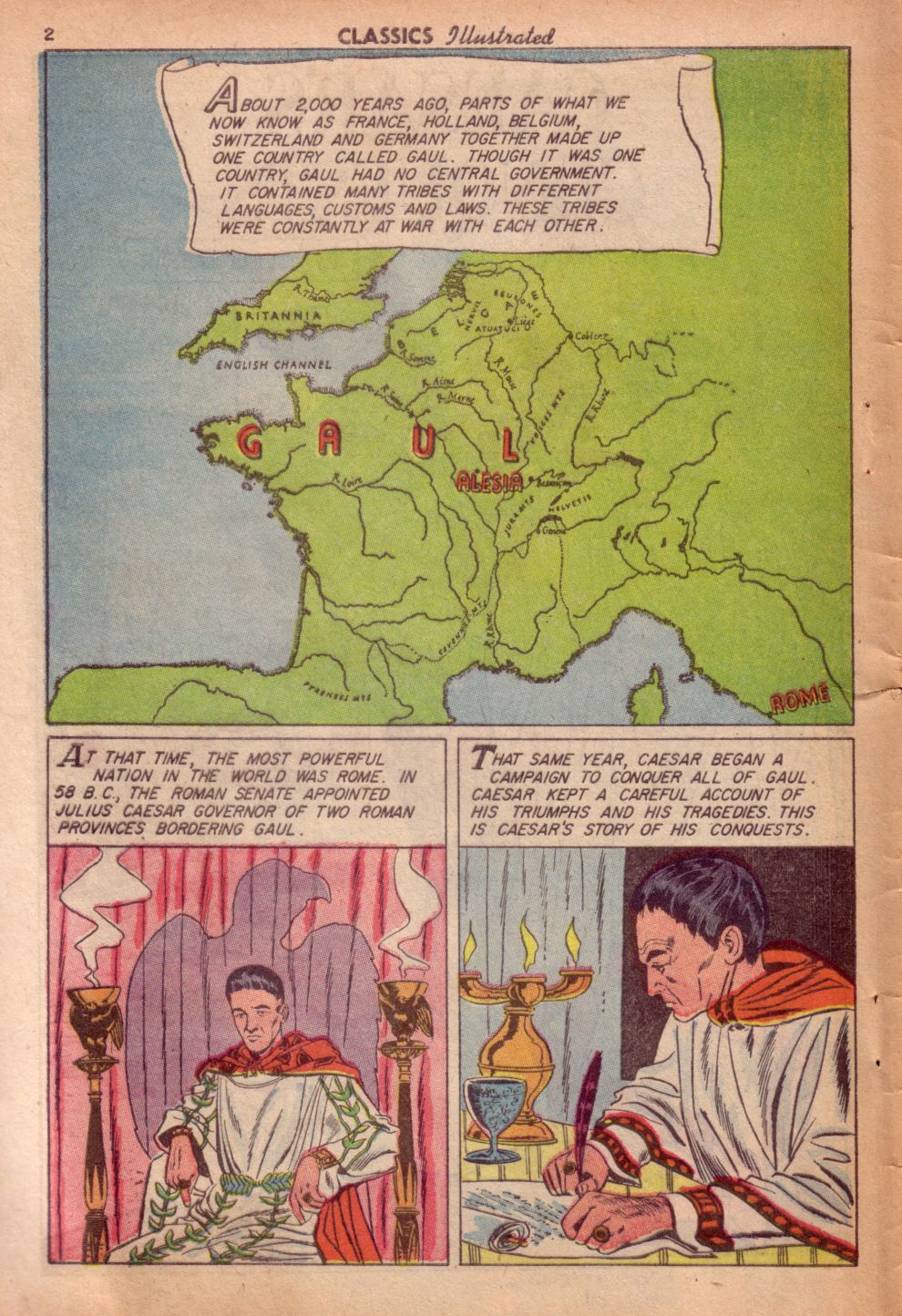 Read online Classics Illustrated comic -  Issue #130 - 4