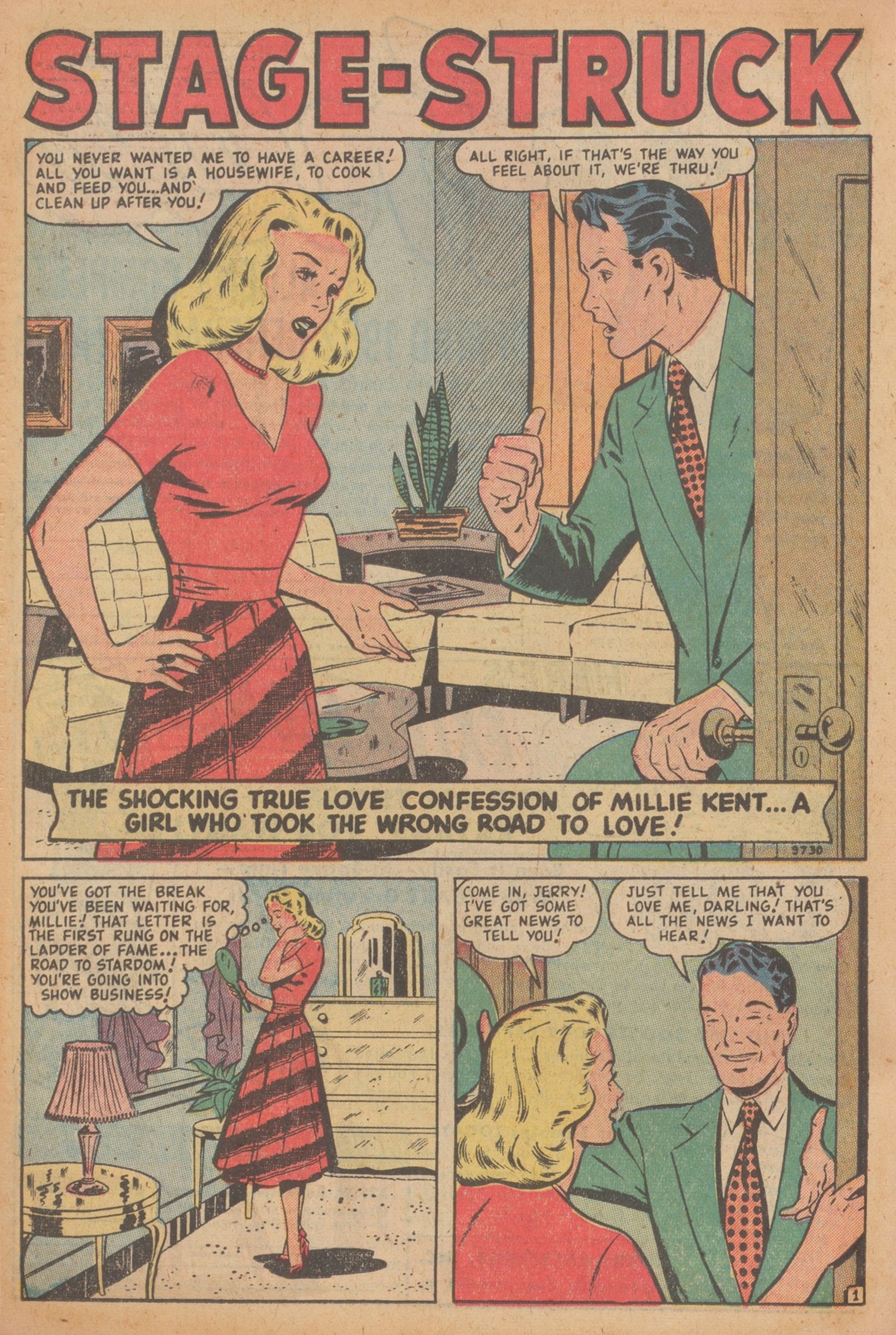 Read online Love Romances comic -  Issue #22 - 22