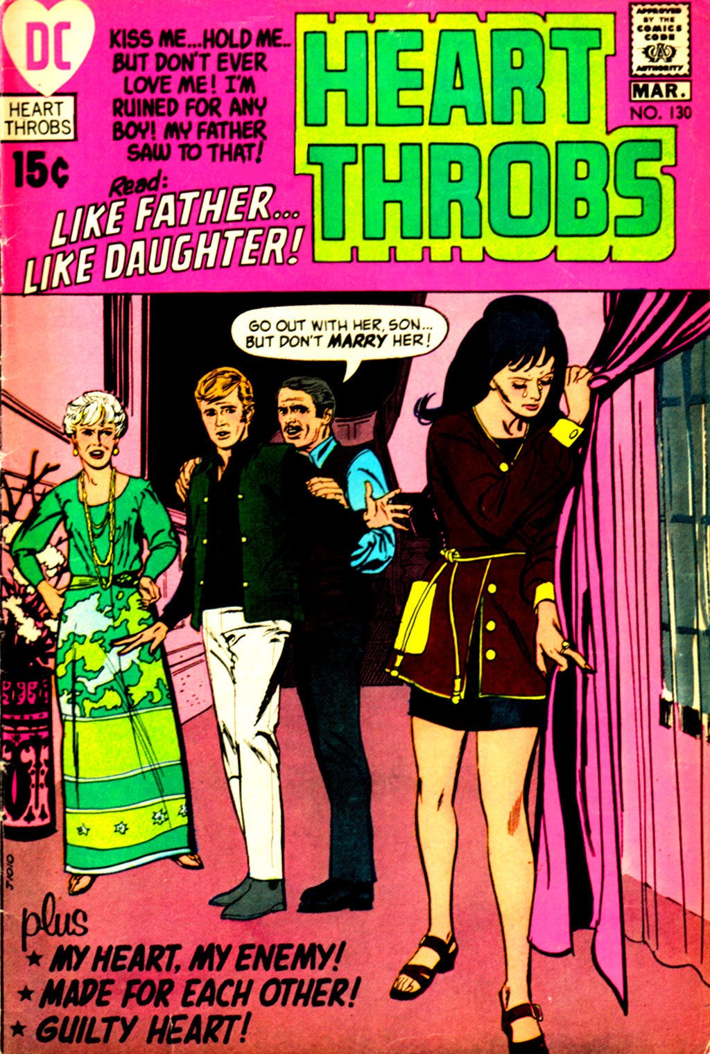 Read online Heart Throbs comic -  Issue #130 - 1