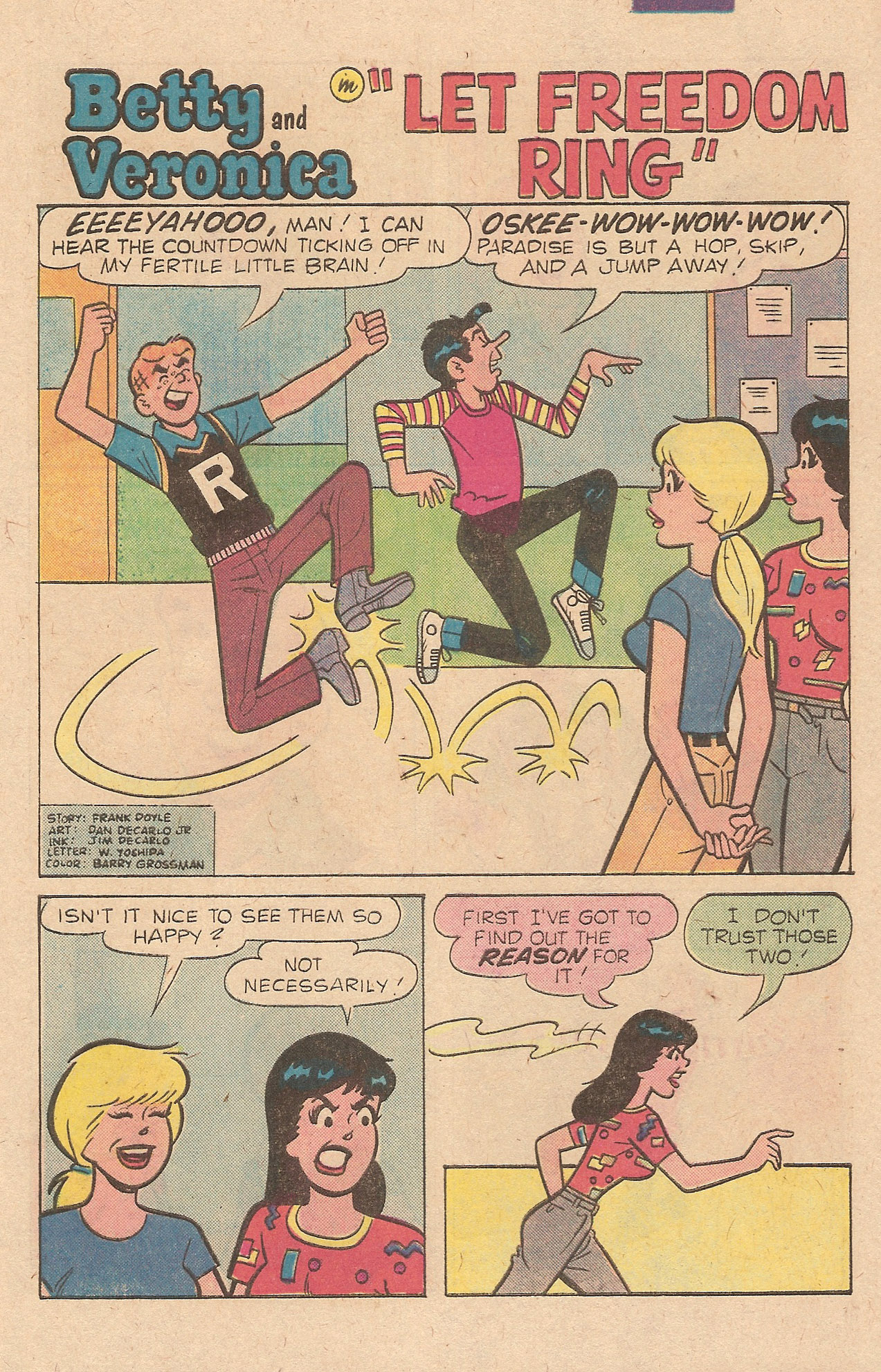 Read online Archie's Girls Betty and Veronica comic -  Issue #307 - 29