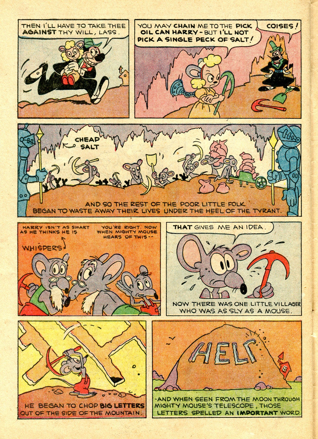 Read online Paul Terry's Mighty Mouse Comics comic -  Issue #32 - 30