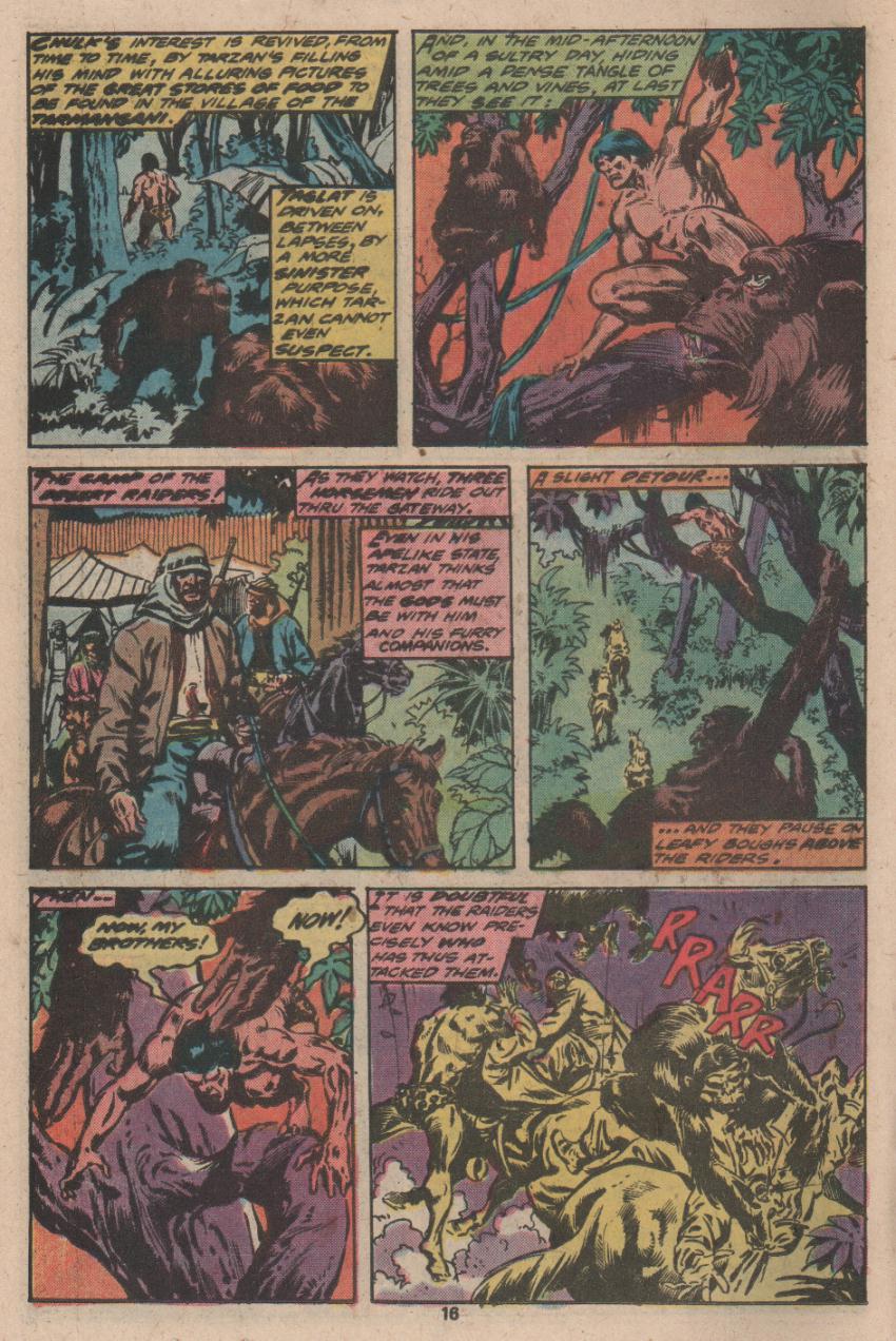 Read online Tarzan (1977) comic -  Issue #8 - 11