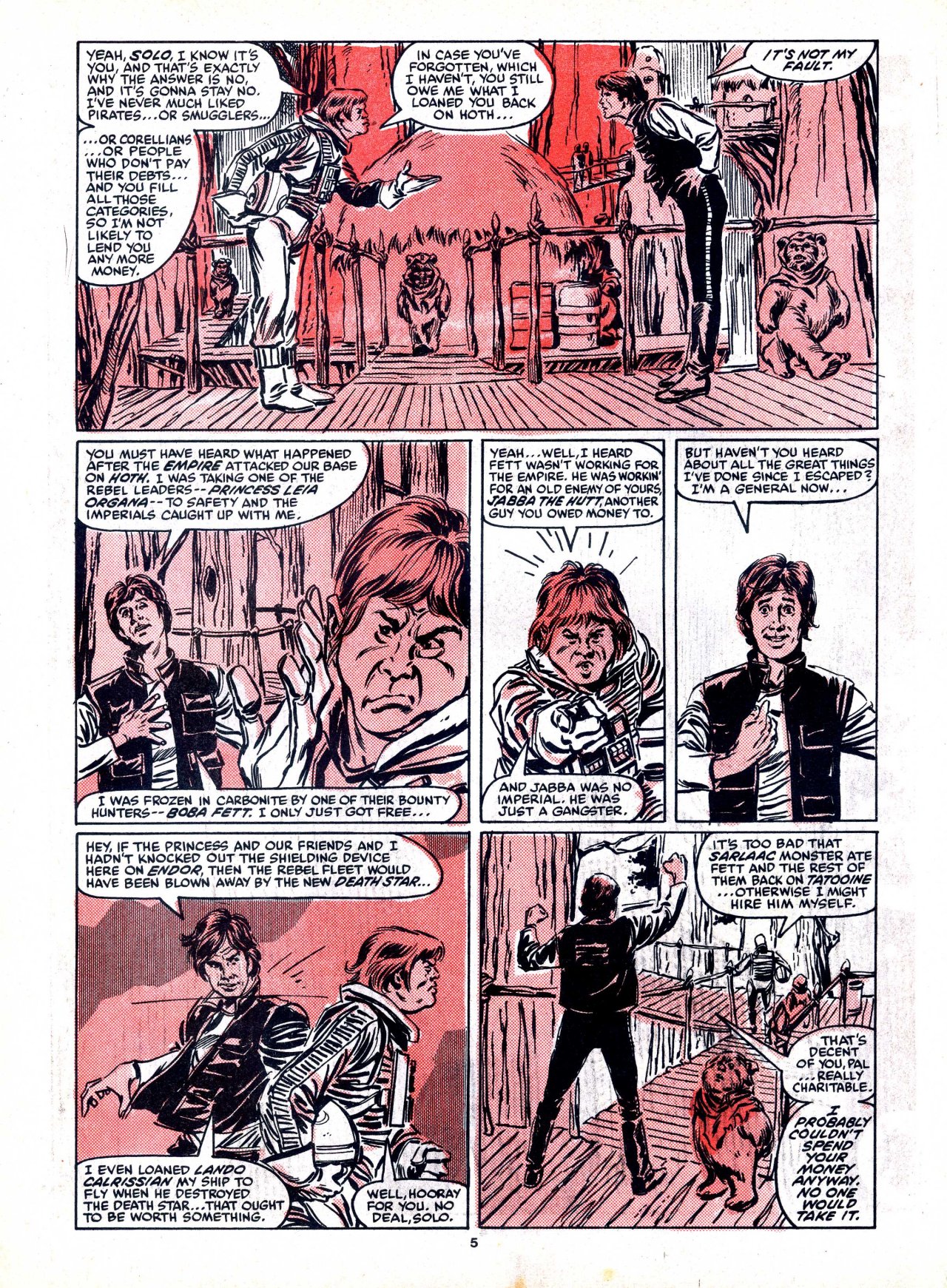 Read online Return of the Jedi comic -  Issue #44 - 5