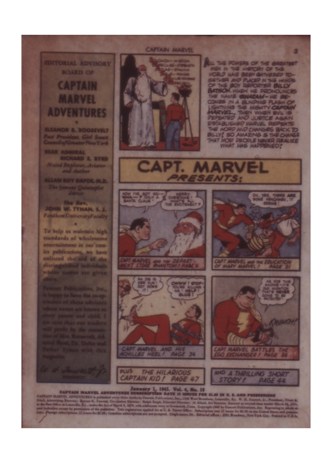 Read online Captain Marvel Adventures comic -  Issue #19 - 3