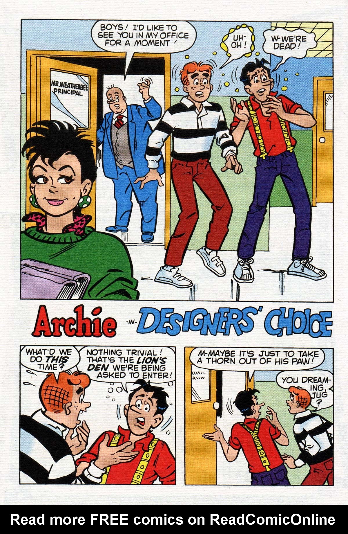 Read online Archie's Double Digest Magazine comic -  Issue #152 - 111