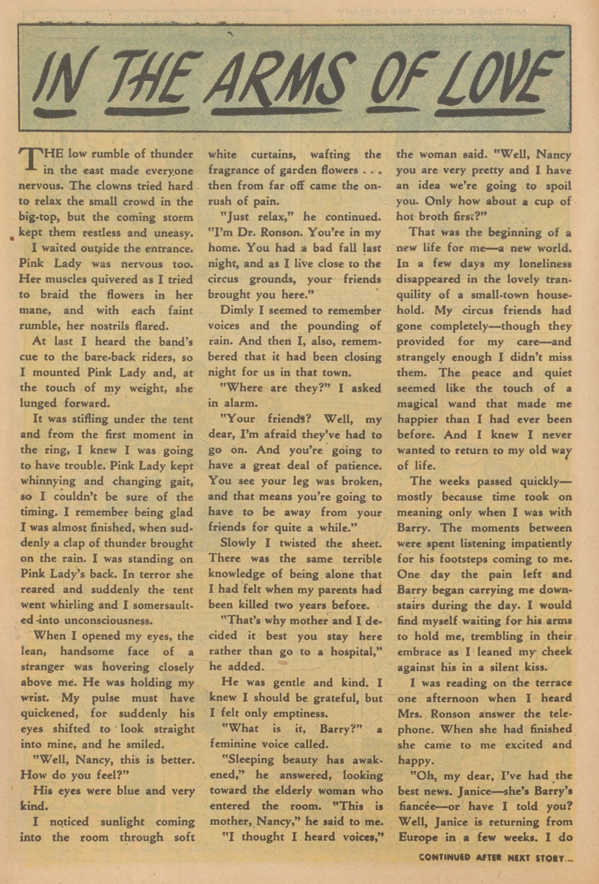 Read online Love Romances comic -  Issue #30 - 10