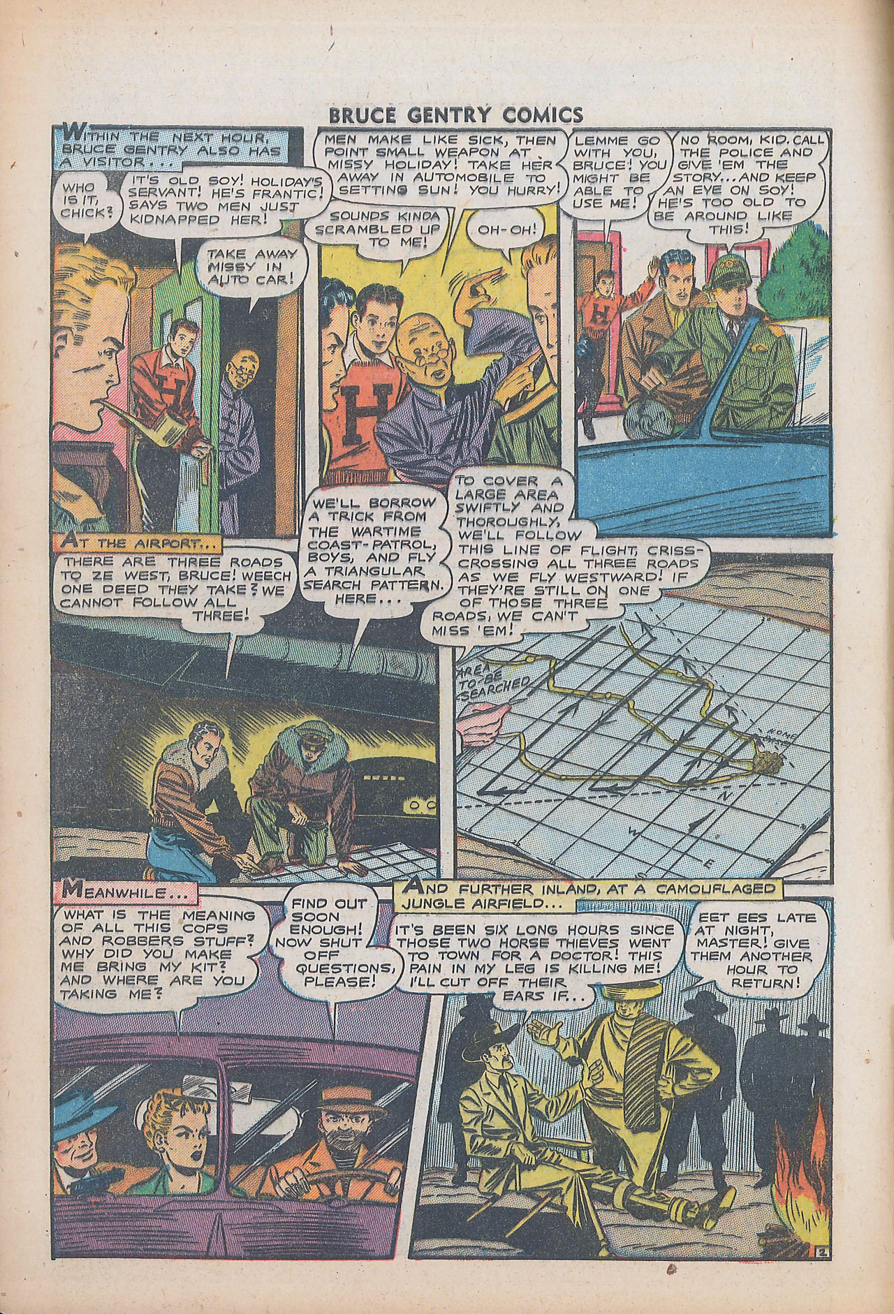 Read online Bruce Gentry comic -  Issue #5 - 4