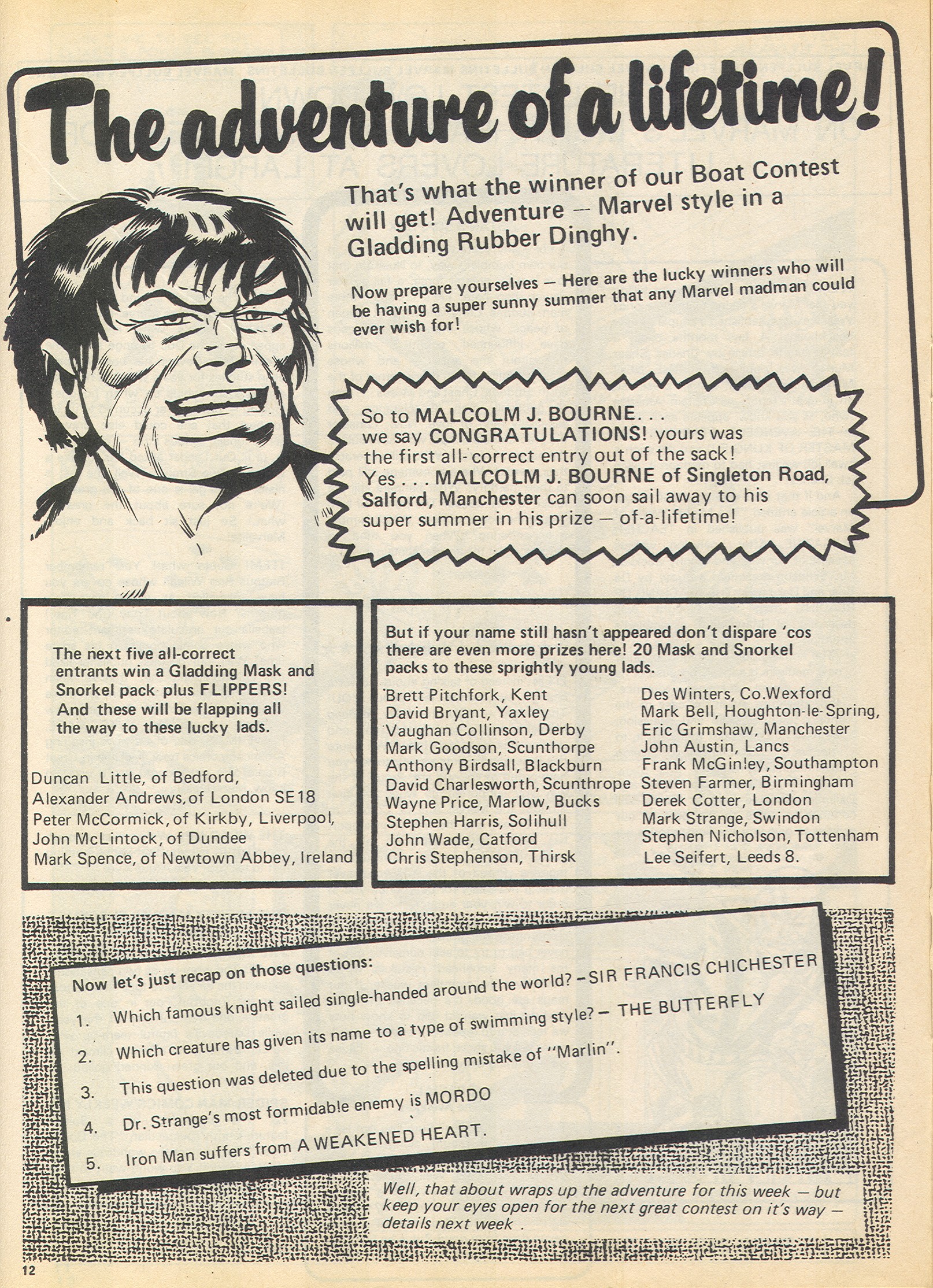 Read online The Avengers (1973) comic -  Issue #41 - 11