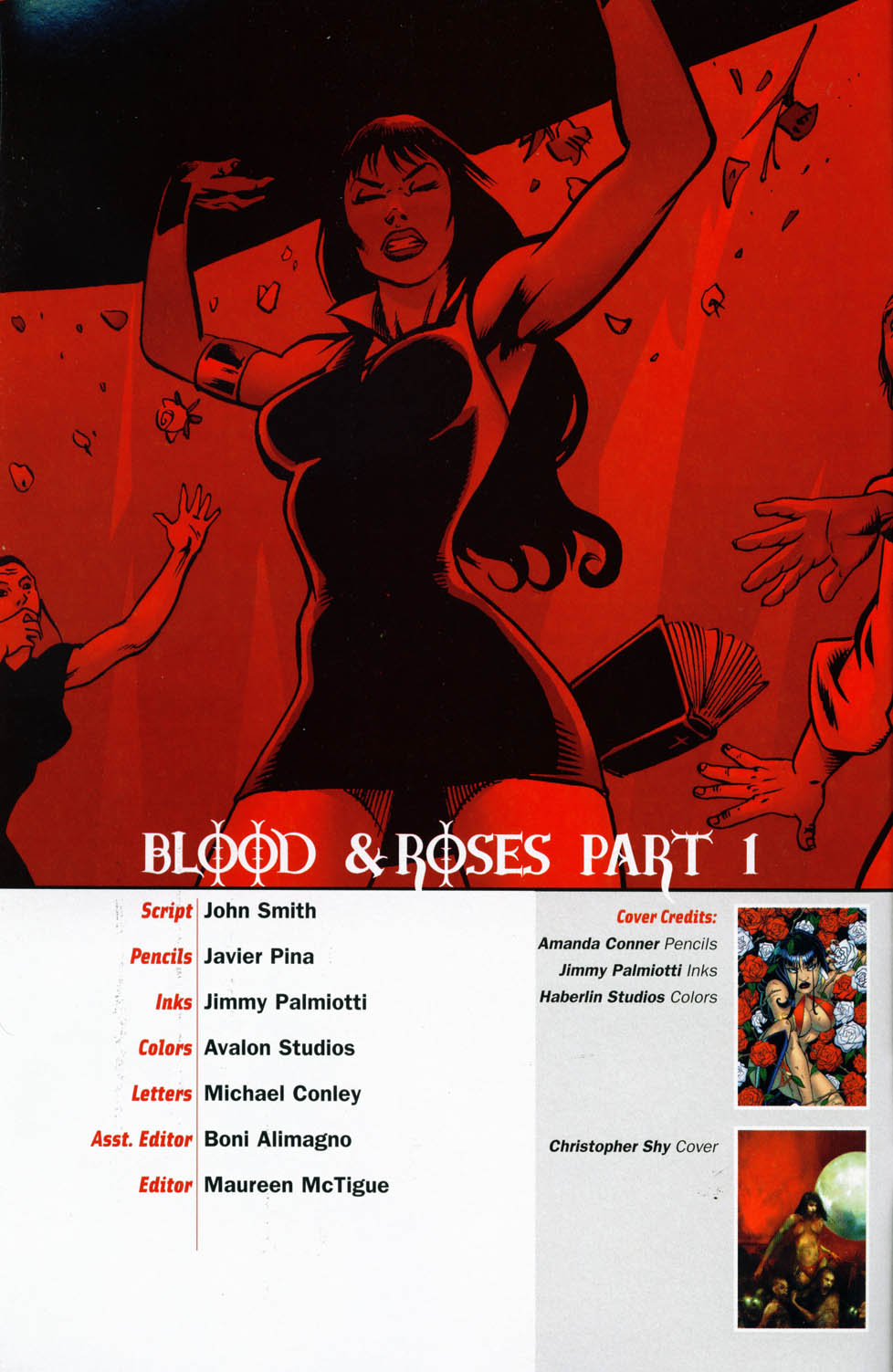 Read online Vampirella (2001) comic -  Issue #19 - 2