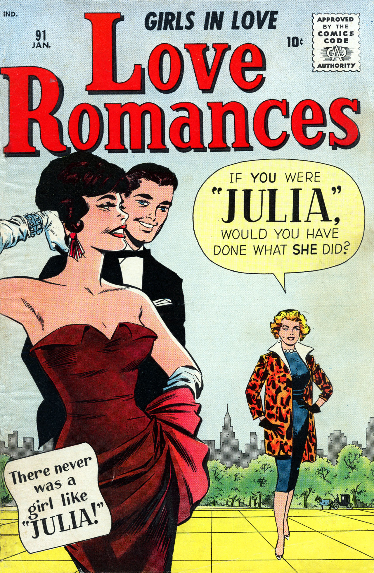 Read online Love Romances comic -  Issue #91 - 1