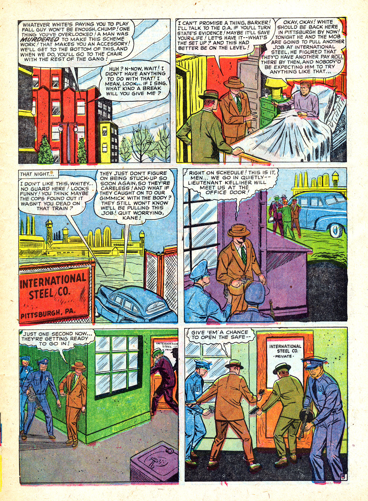 Read online Crime Must Lose comic -  Issue #6 - 7