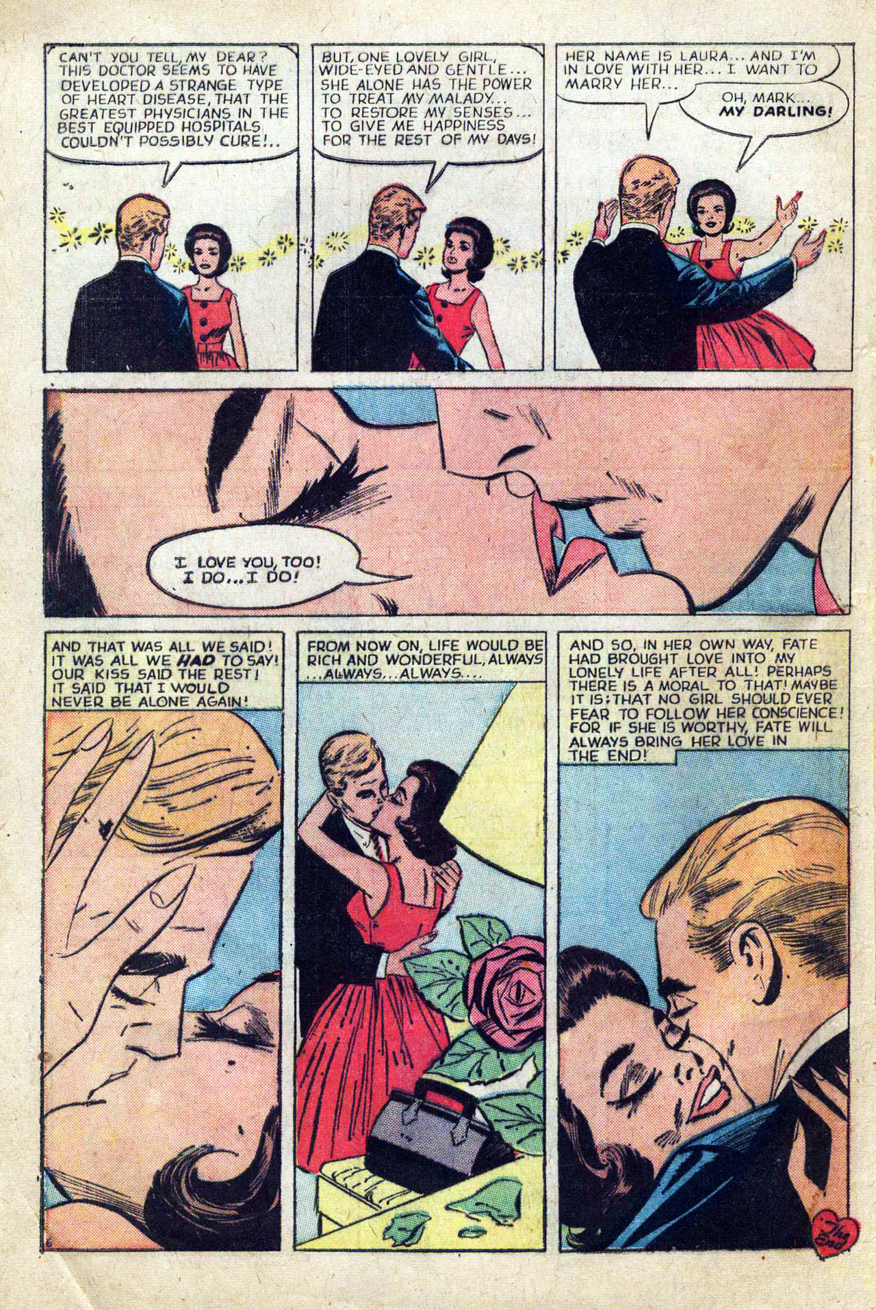 Read online Love Romances comic -  Issue #104 - 8