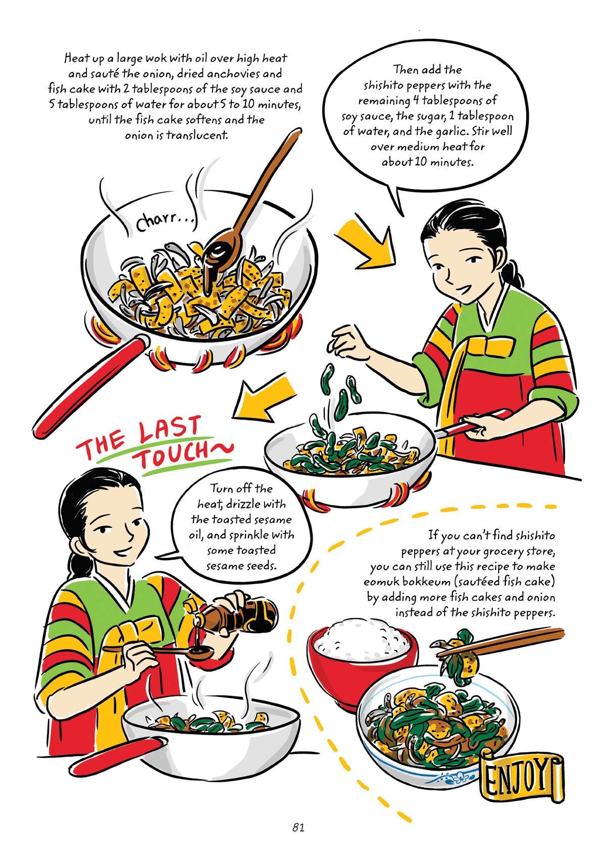 Read online Cook Korean! A Comic Book With Recipes comic -  Issue # TPB (Part 1) - 80