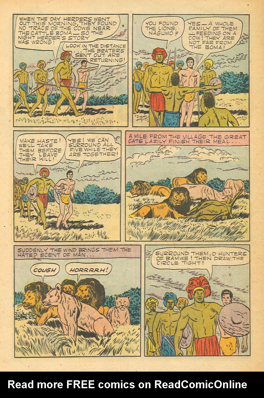 Read online Tarzan (1948) comic -  Issue #32 - 4