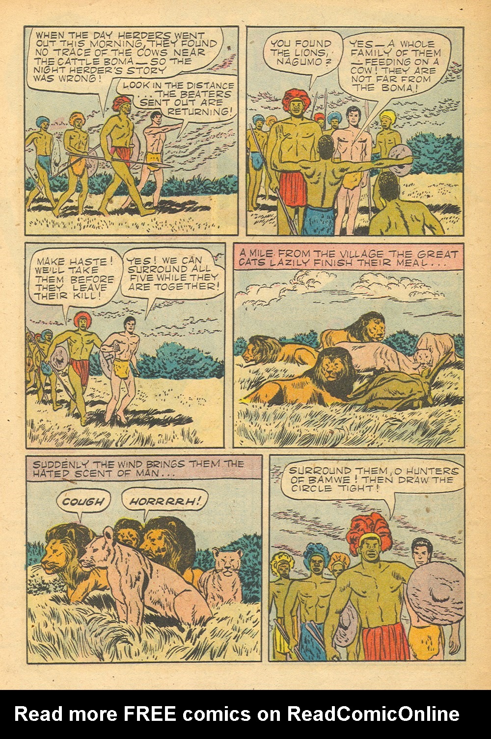 Read online Tarzan (1948) comic -  Issue #32 - 4