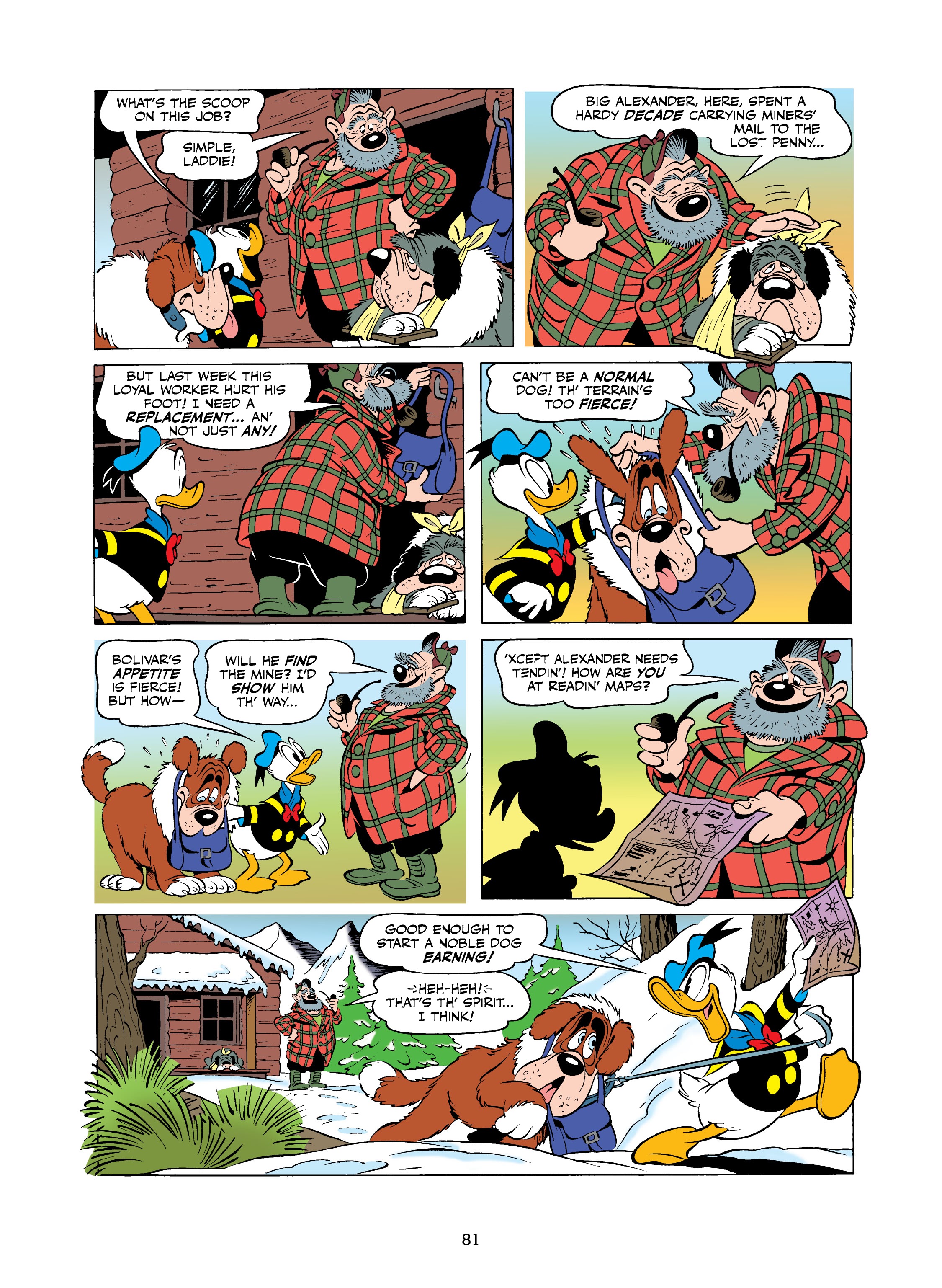 Read online Walt Disney's Uncle Scrooge & Donald Duck: Bear Mountain Tales comic -  Issue # TPB (Part 1) - 81