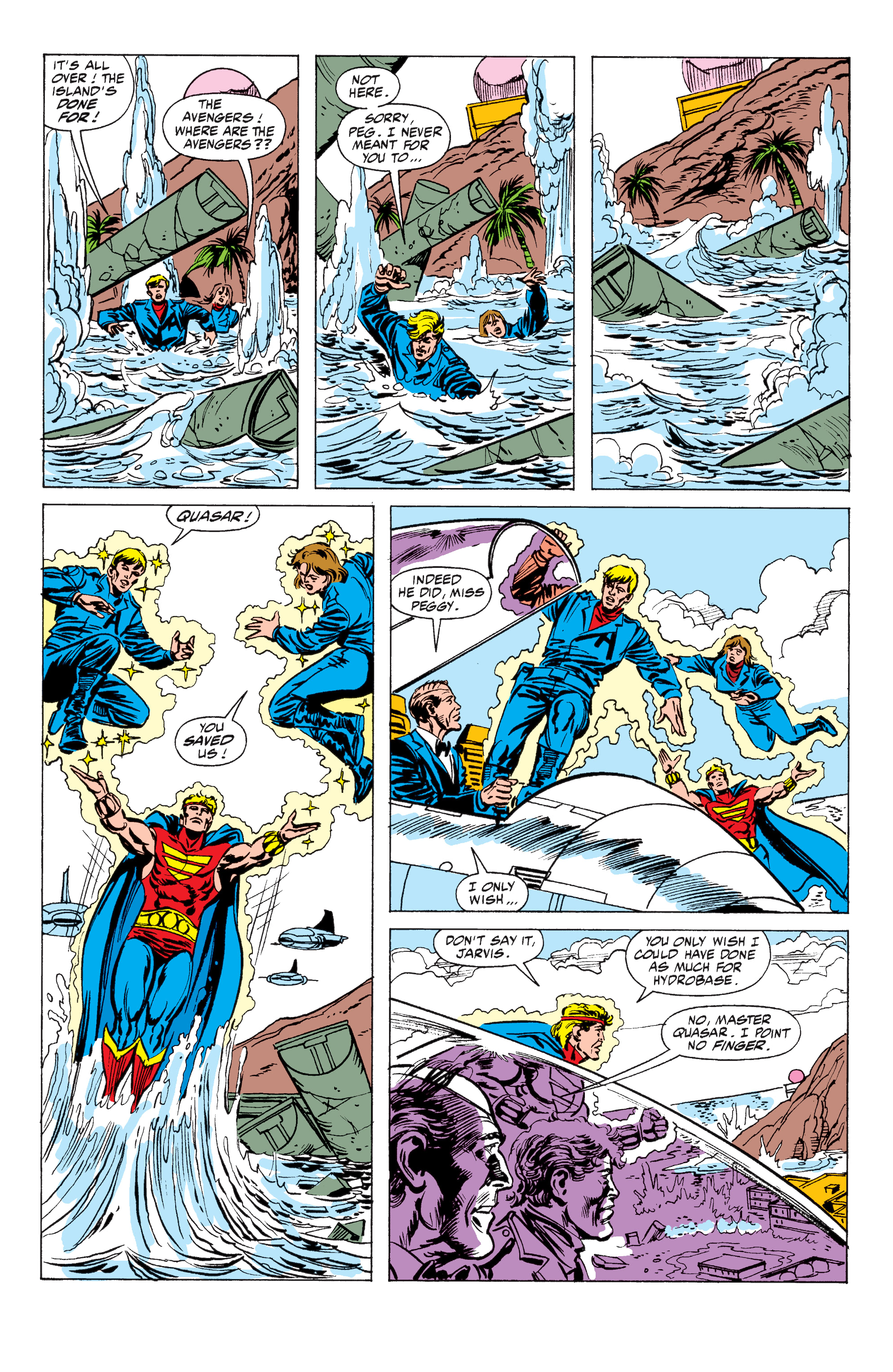 Read online Avengers West Coast Epic Collection: How The West Was Won comic -  Issue #Avengers West Coast Epic Collection Darker Than Scarlet (Part 1) - 26