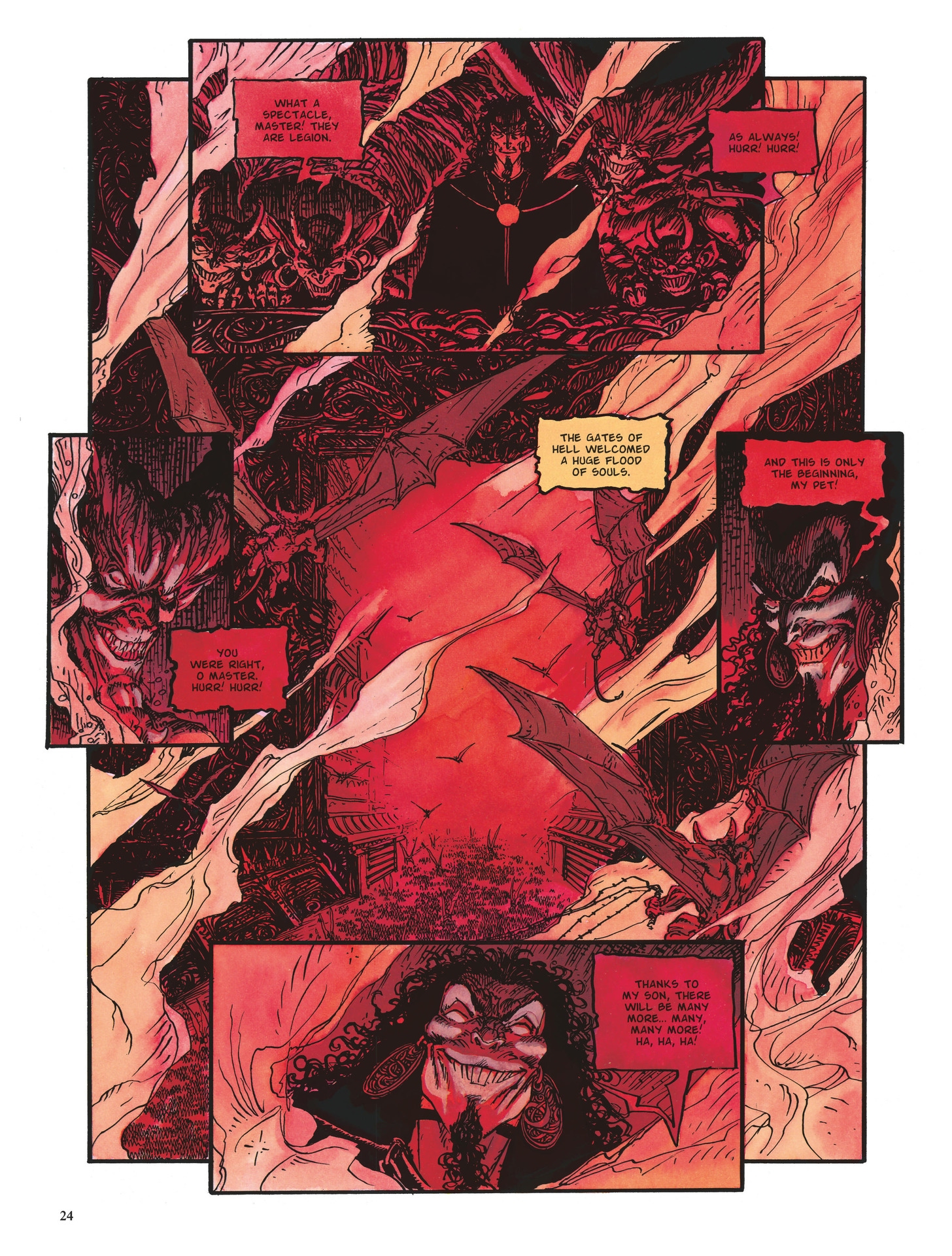 Read online The Black Moon Chronicles comic -  Issue #5 - 23