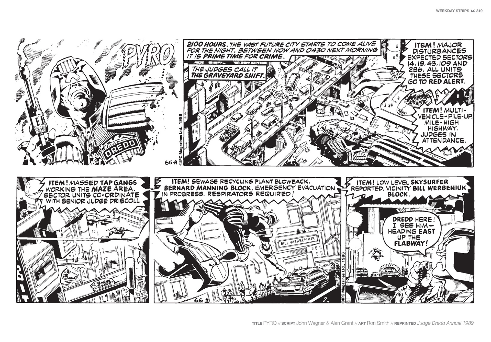 Read online Judge Dredd: The Daily Dredds comic -  Issue # TPB 1 - 322