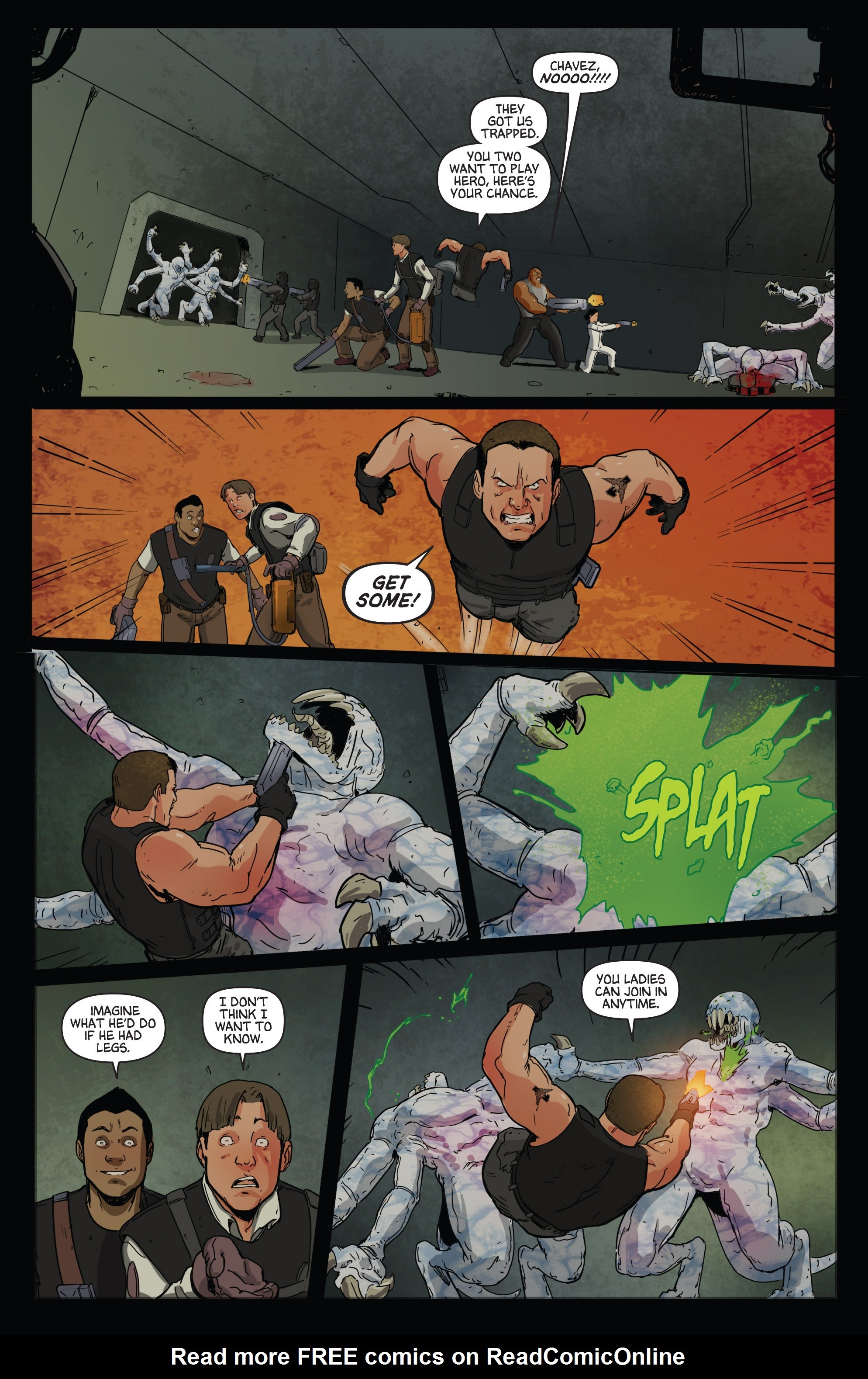 Read online Aliens vs. Parker comic -  Issue #3 - 21