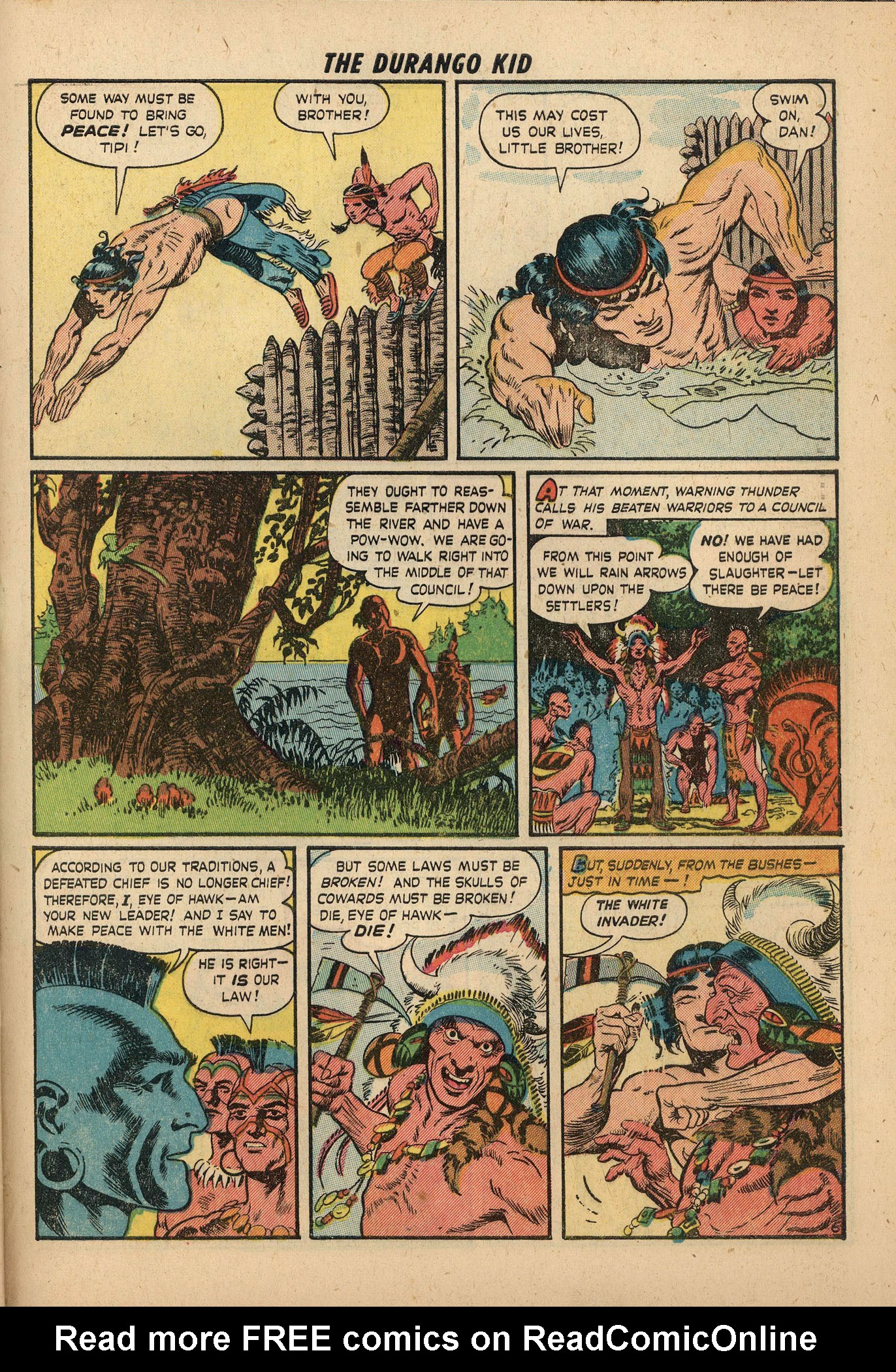 Read online Charles Starrett as The Durango Kid comic -  Issue #3 - 32