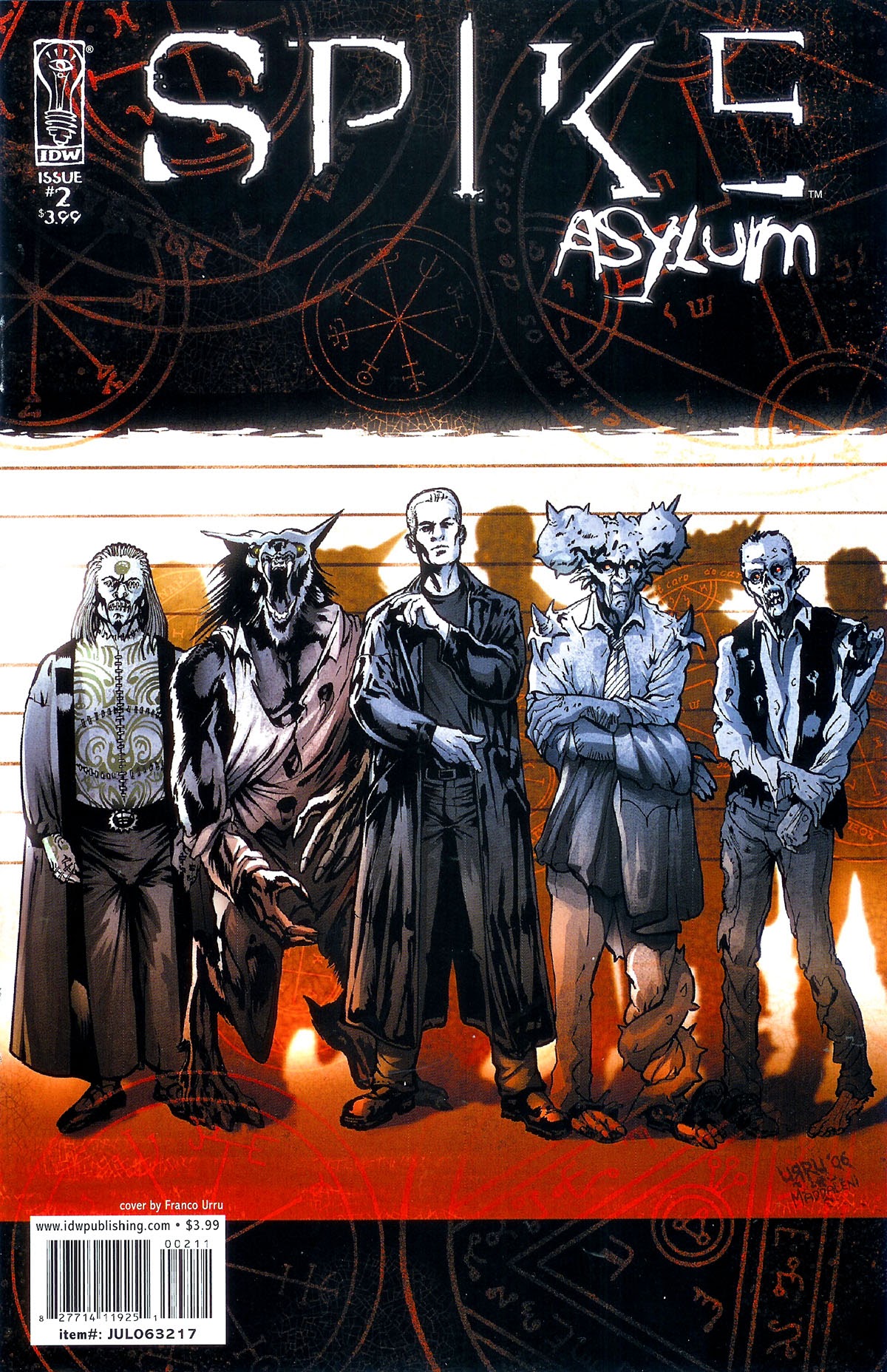 Read online Spike: Asylum comic -  Issue #2 - 1
