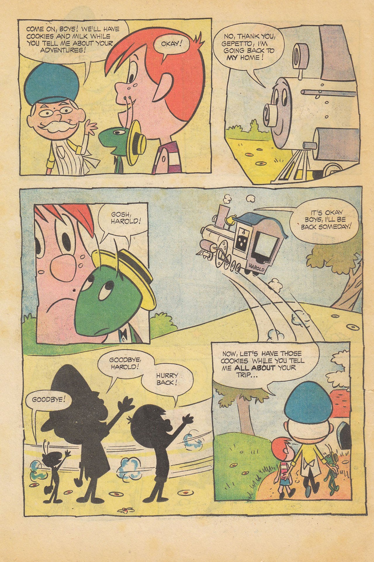 Read online TV's New Adventures of Pinocchio comic -  Issue #3 - 34