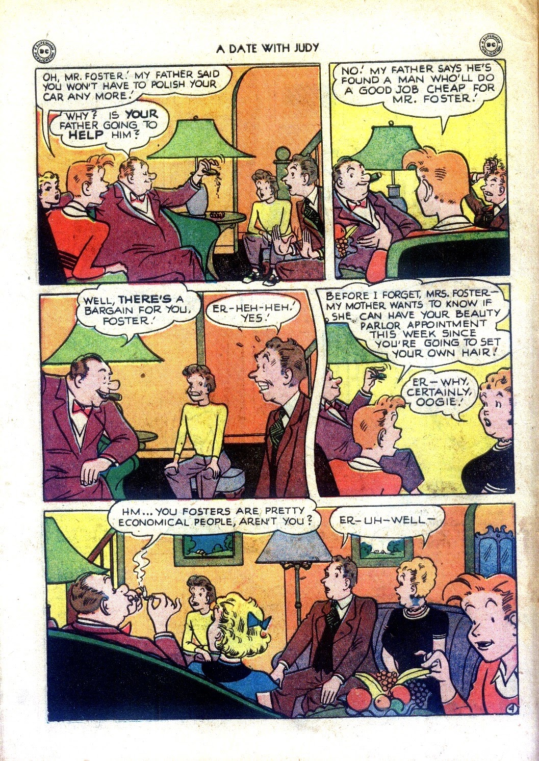 Read online A Date with Judy comic -  Issue #13 - 14