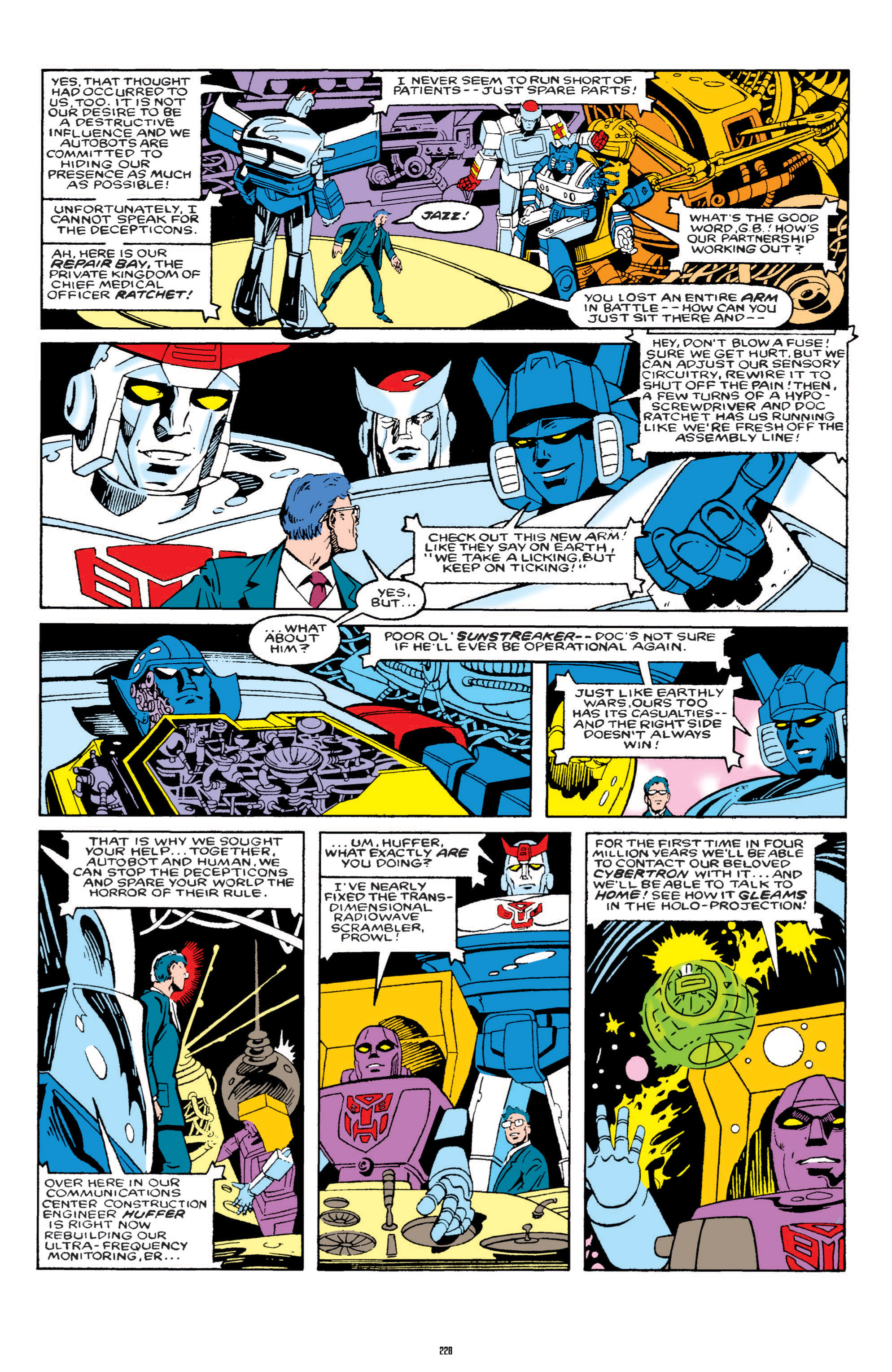 Read online The Transformers Classics comic -  Issue # TPB 1 - 229