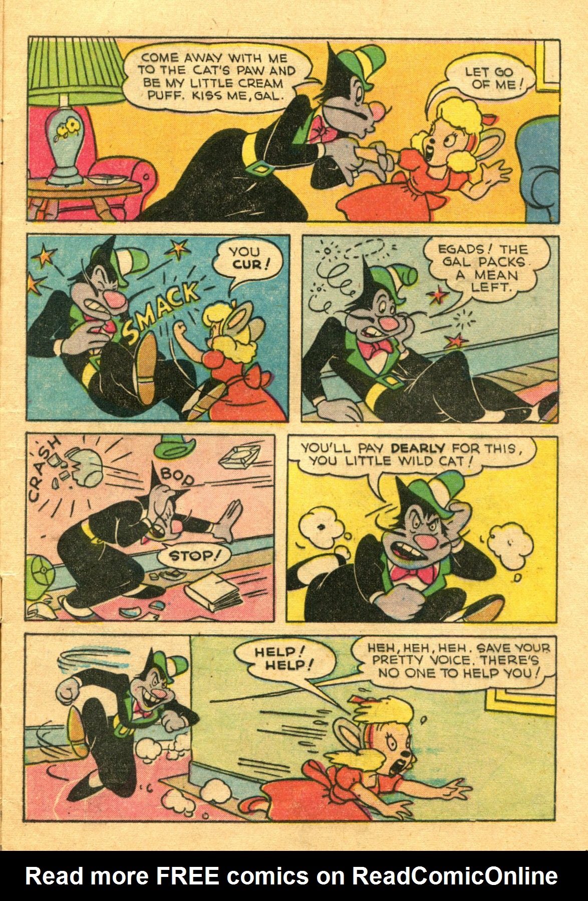 Read online Paul Terry's Mighty Mouse Comics comic -  Issue #8 - 5