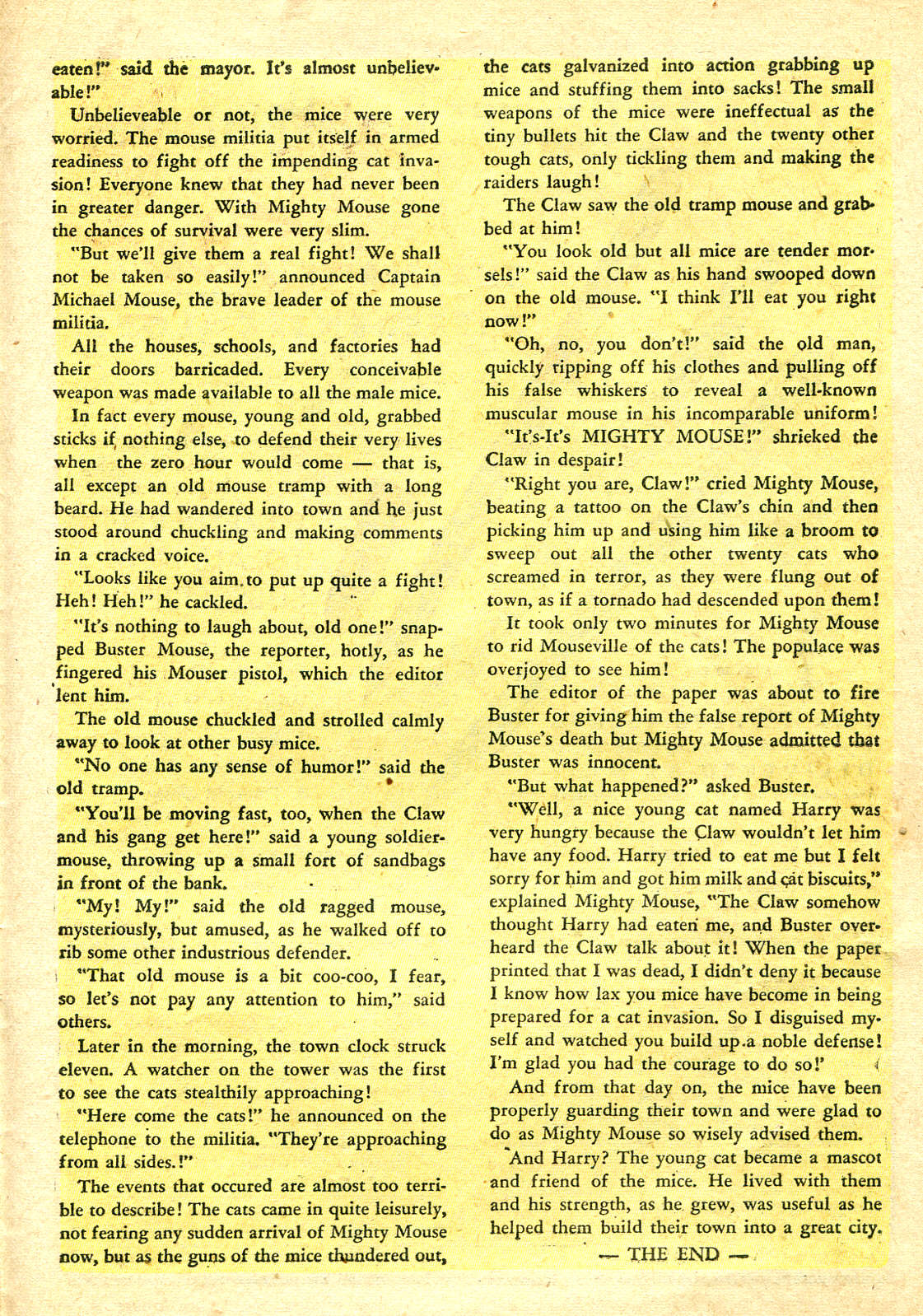 Read online Paul Terry's Mighty Mouse Comics comic -  Issue #37 - 27