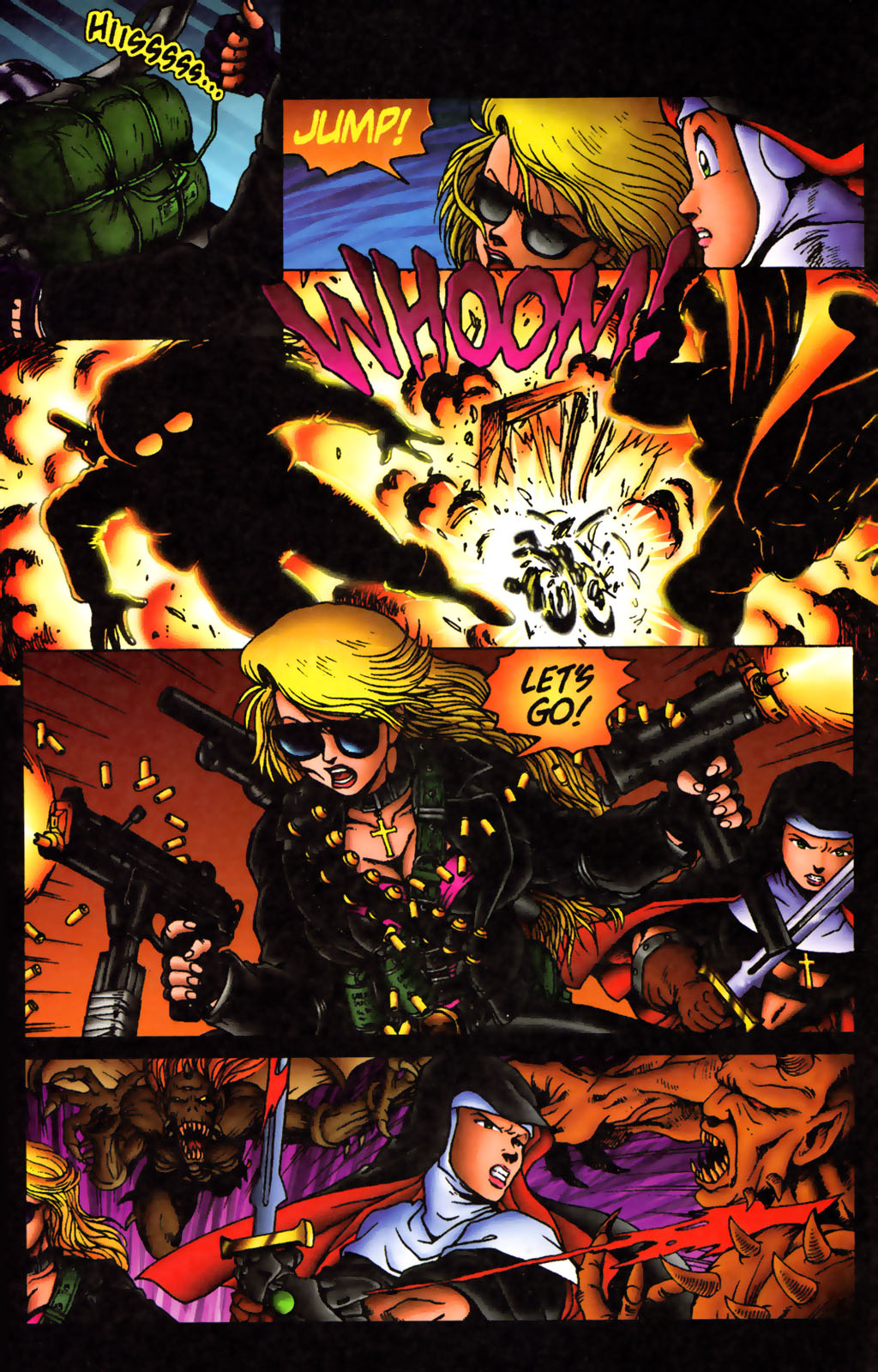 Read online Warrior Nun Areala (1994) comic -  Issue #3 - 16