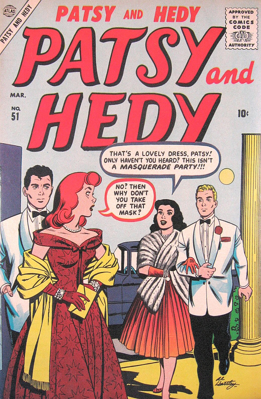 Read online Patsy and Hedy comic -  Issue #51 - 1