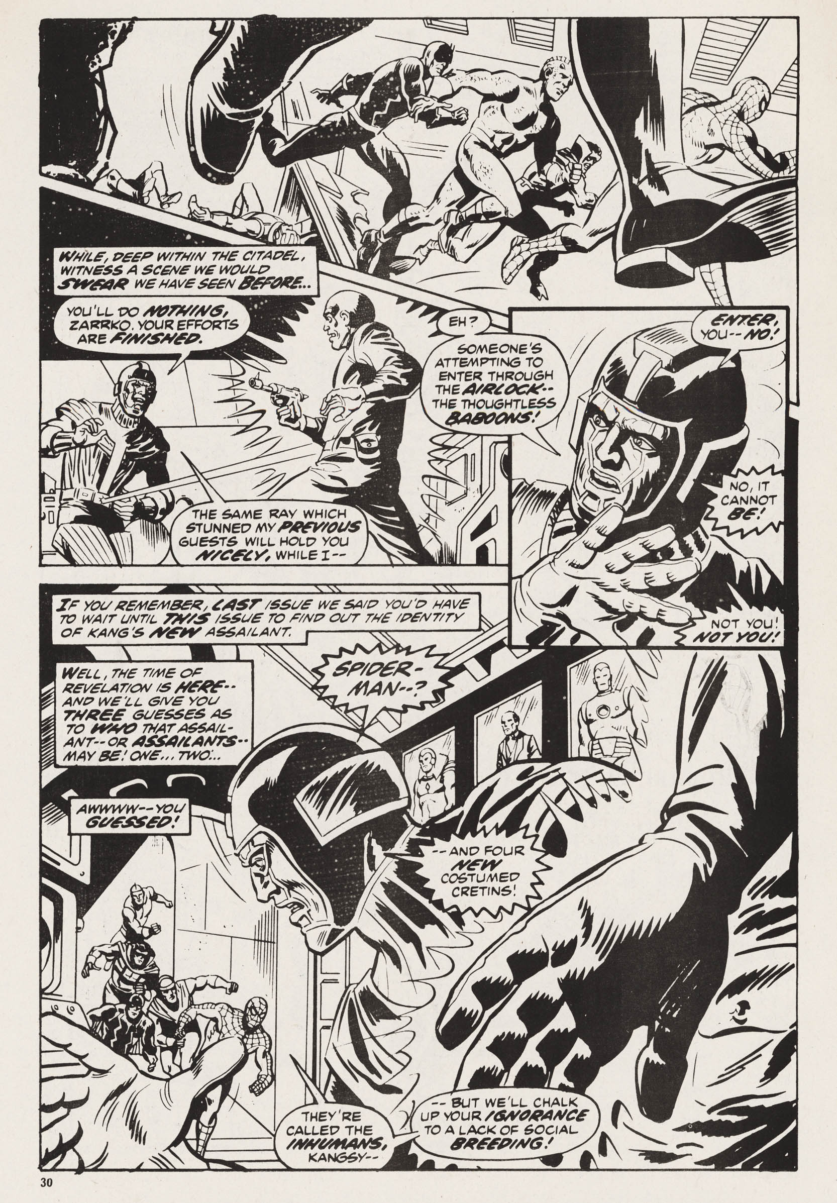 Read online Captain Britain (1976) comic -  Issue #32 - 30