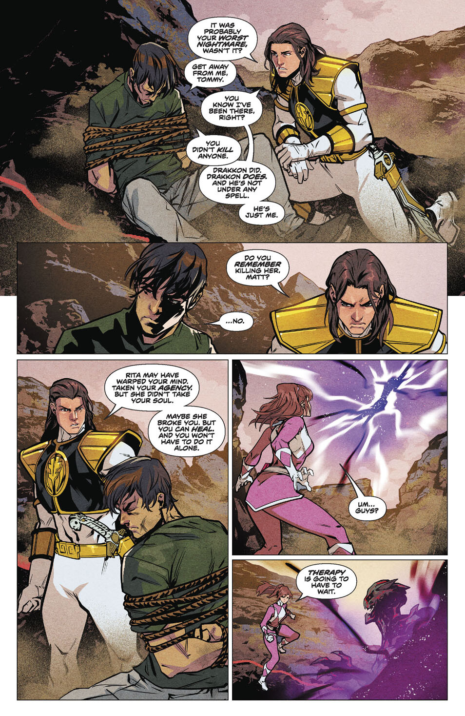 Read online Mighty Morphin Power Rangers comic -  Issue #112 - 17