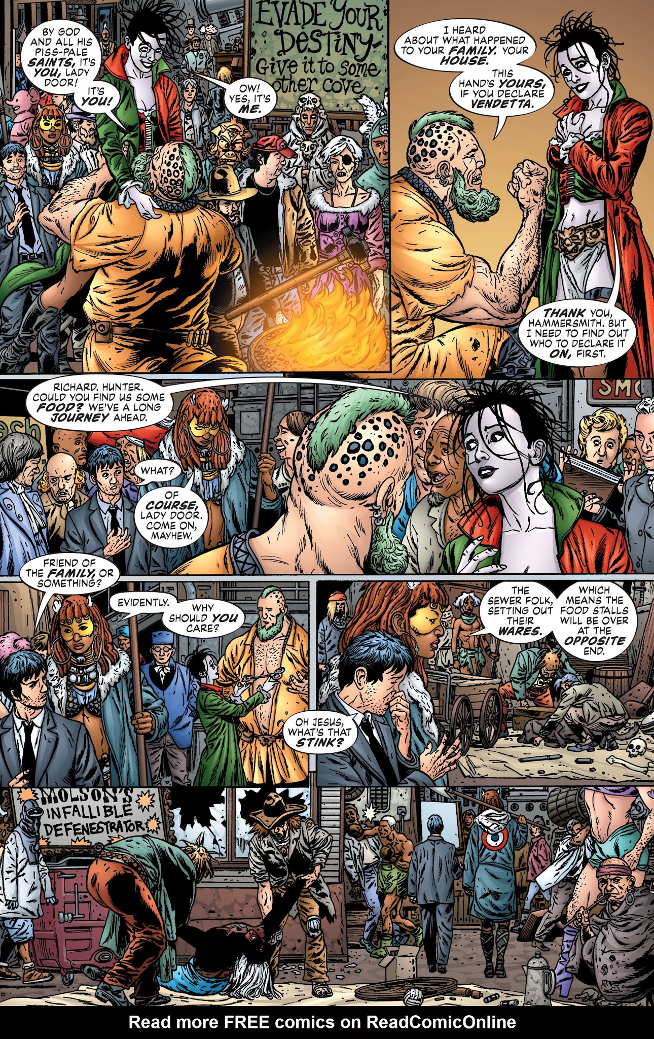 Read online Neil Gaiman's Neverwhere comic -  Issue # TPB - 167