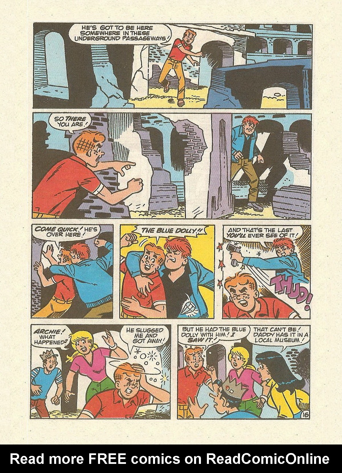 Read online Archie's Double Digest Magazine comic -  Issue #72 - 145