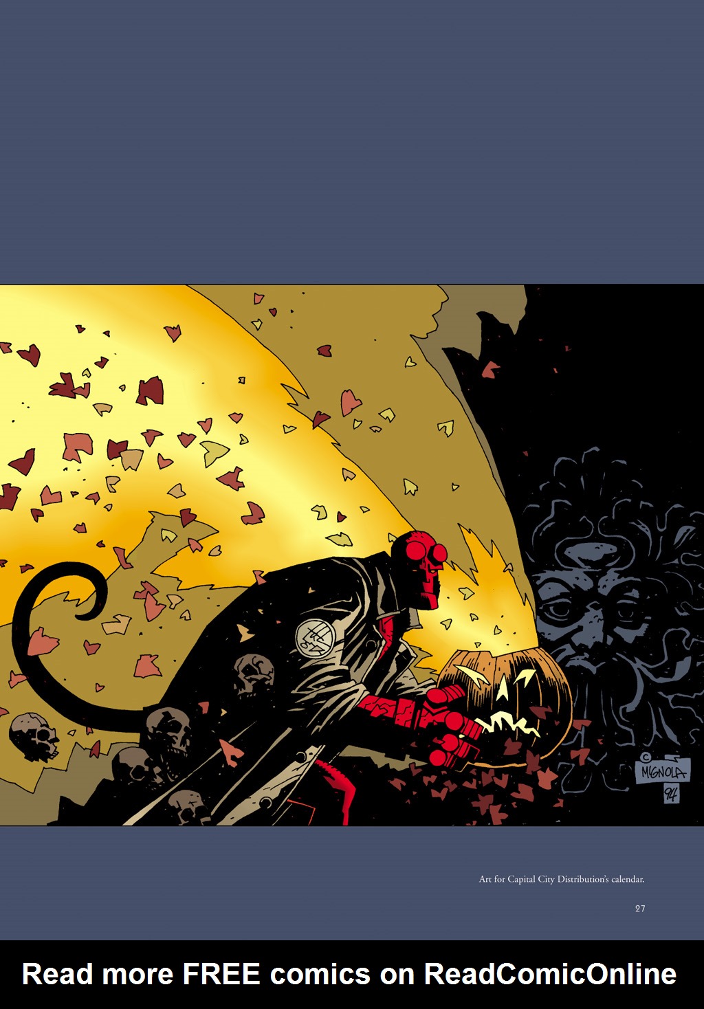 Read online The Art of Hellboy comic -  Issue # TPB - 28