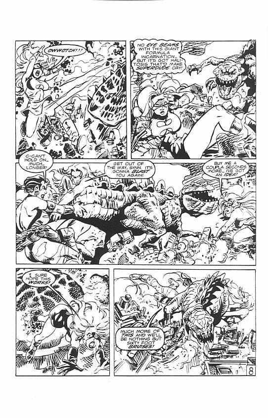 Read online Femforce Uncut comic -  Issue # Full - 10