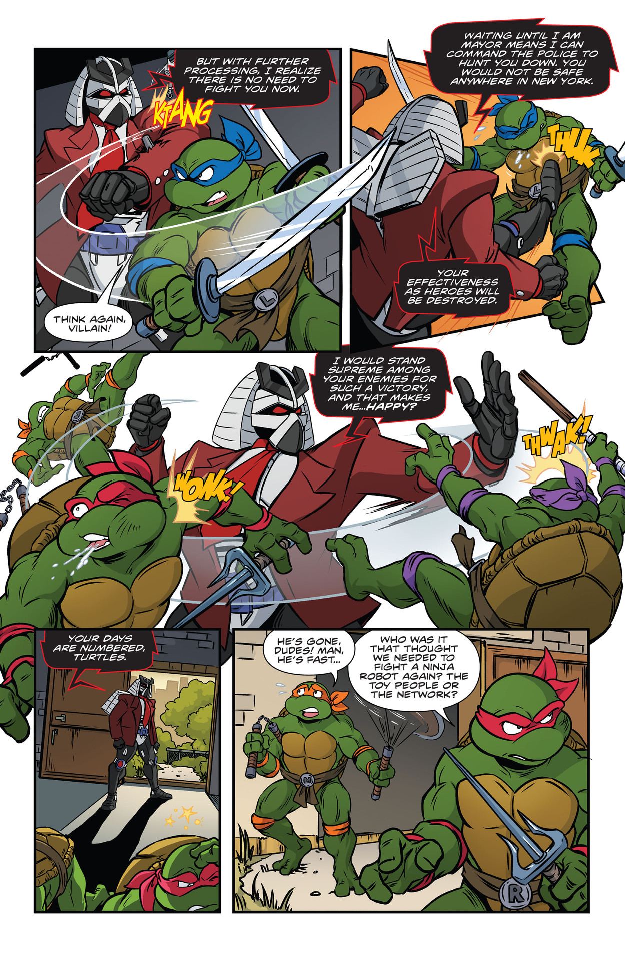 Read online Teenage Mutant Ninja Turtles: Saturday Morning Adventures Continued comic -  Issue #6 - 12