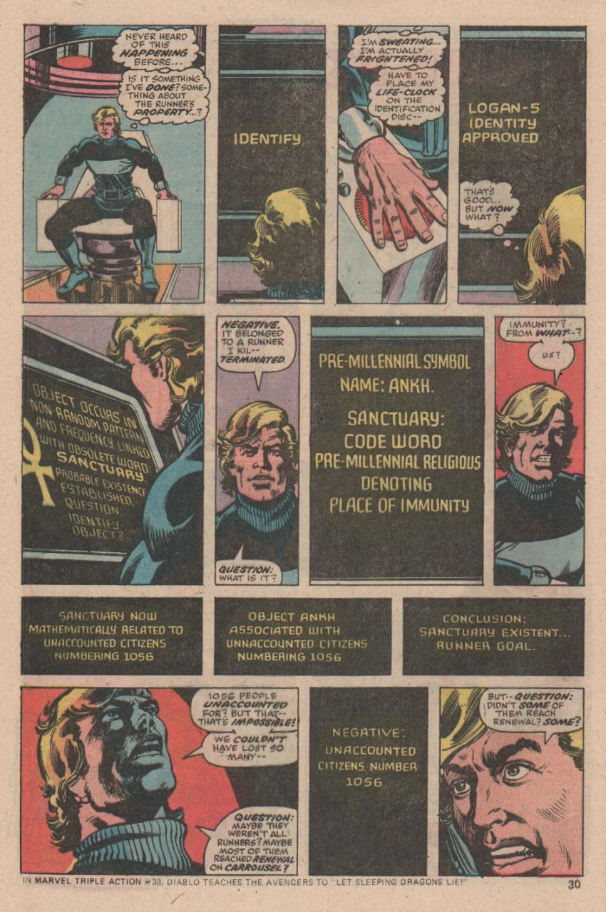 Read online Logan's Run comic -  Issue #1 - 18